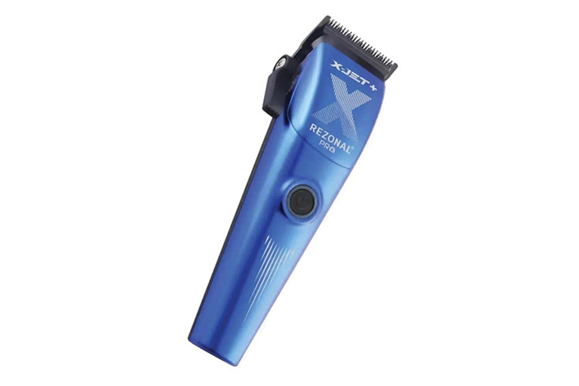 ماشین اصلاح رزونال REZONAL X-JET PLUS نمای جلو رنگ آبی