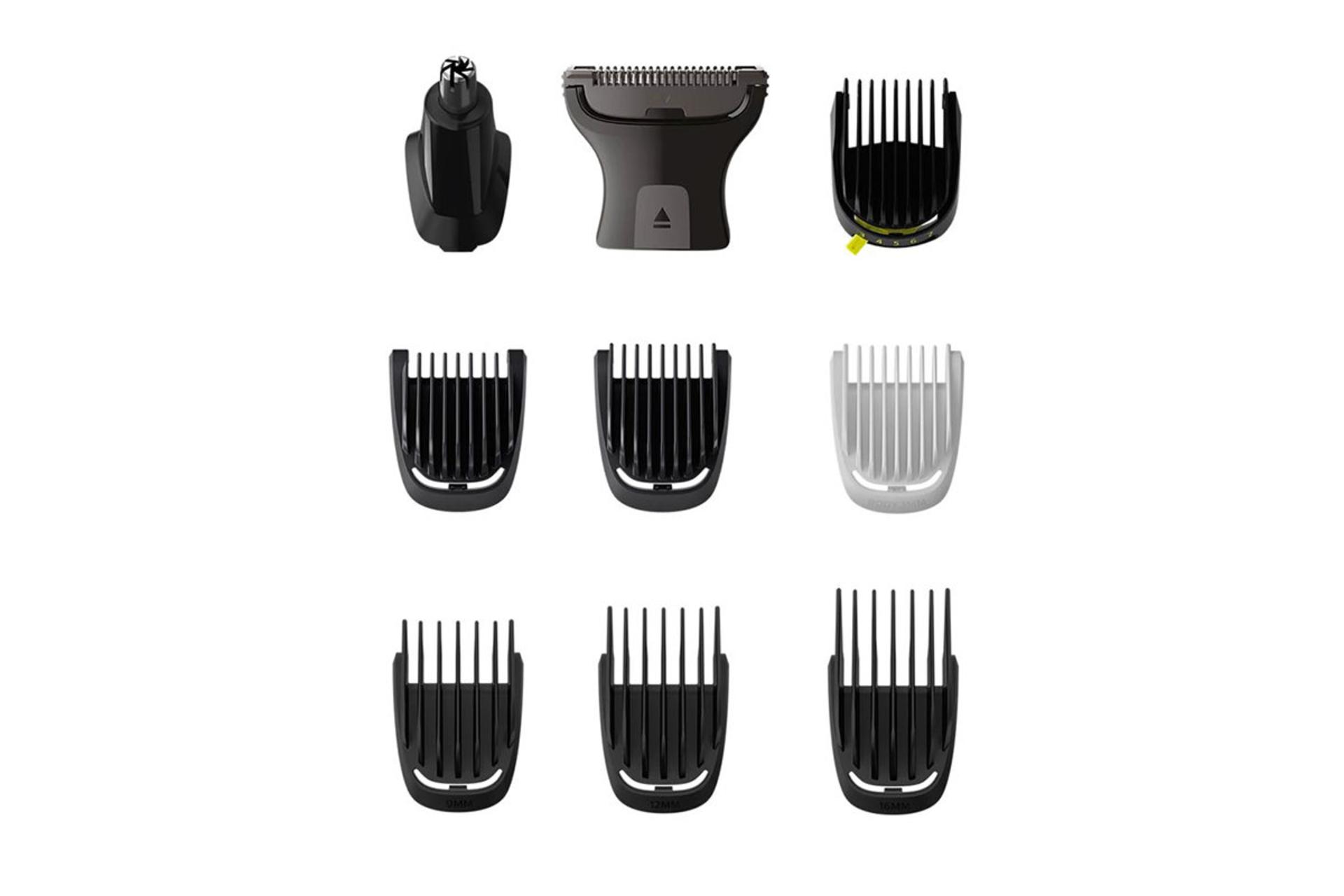 ماشین اصلاح فیلیپس Philips MG5930 نمای شانه ها و سری ها