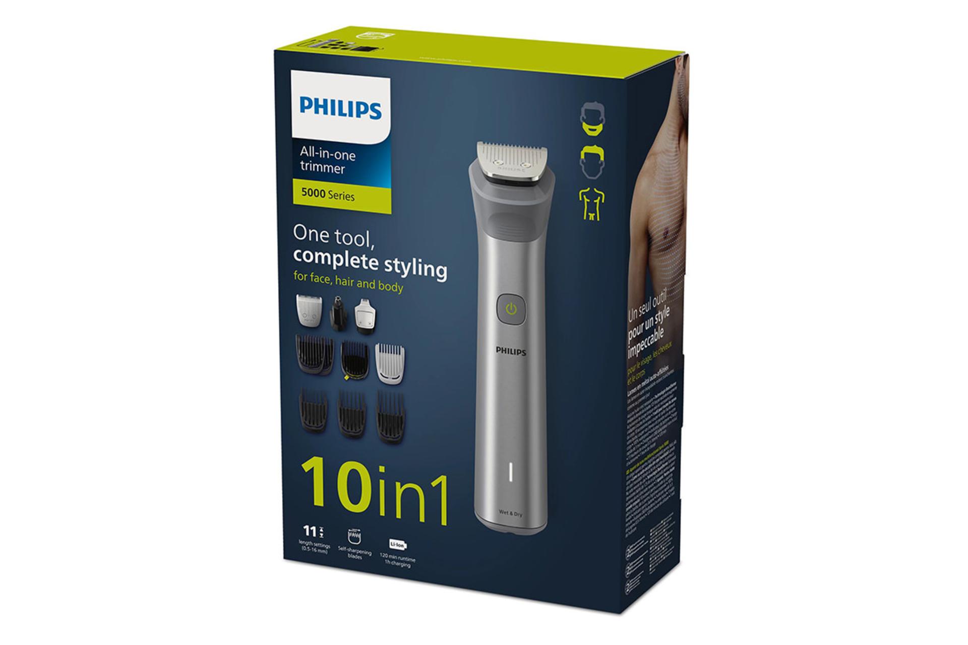 ماشین اصلاح فیلیپس Philips MG5920 نمای جعبه و بسته بندی