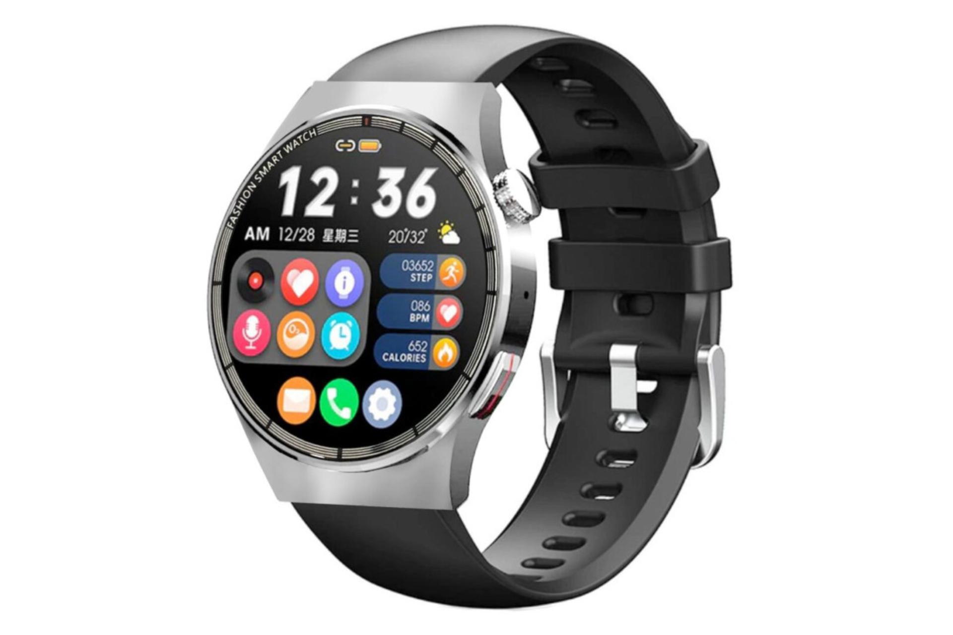 ساعت هوشمند سالیوان Salione Q10 نقره ای