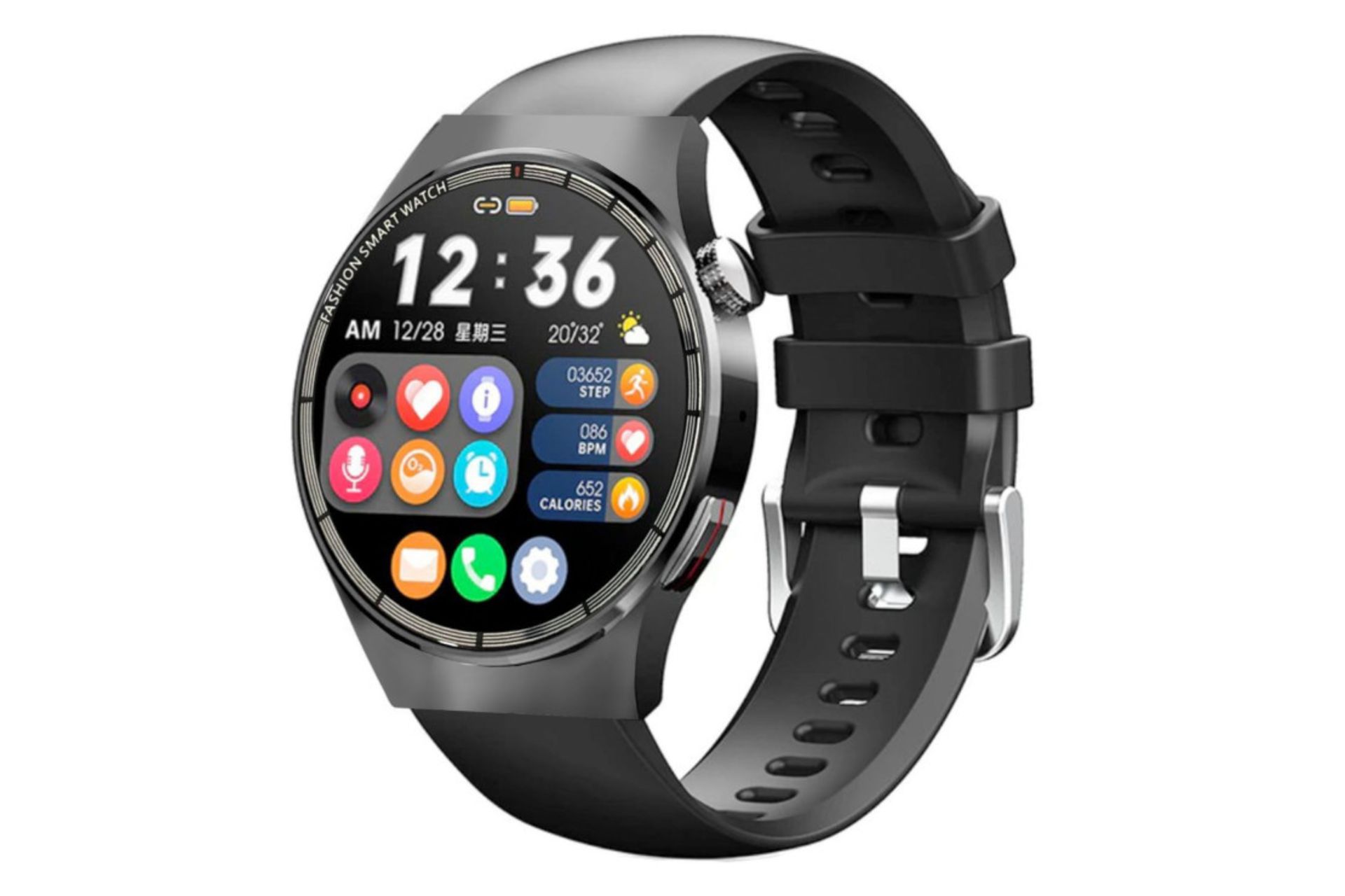 ساعت هوشمند سالیوان Salione Q10 مشکی