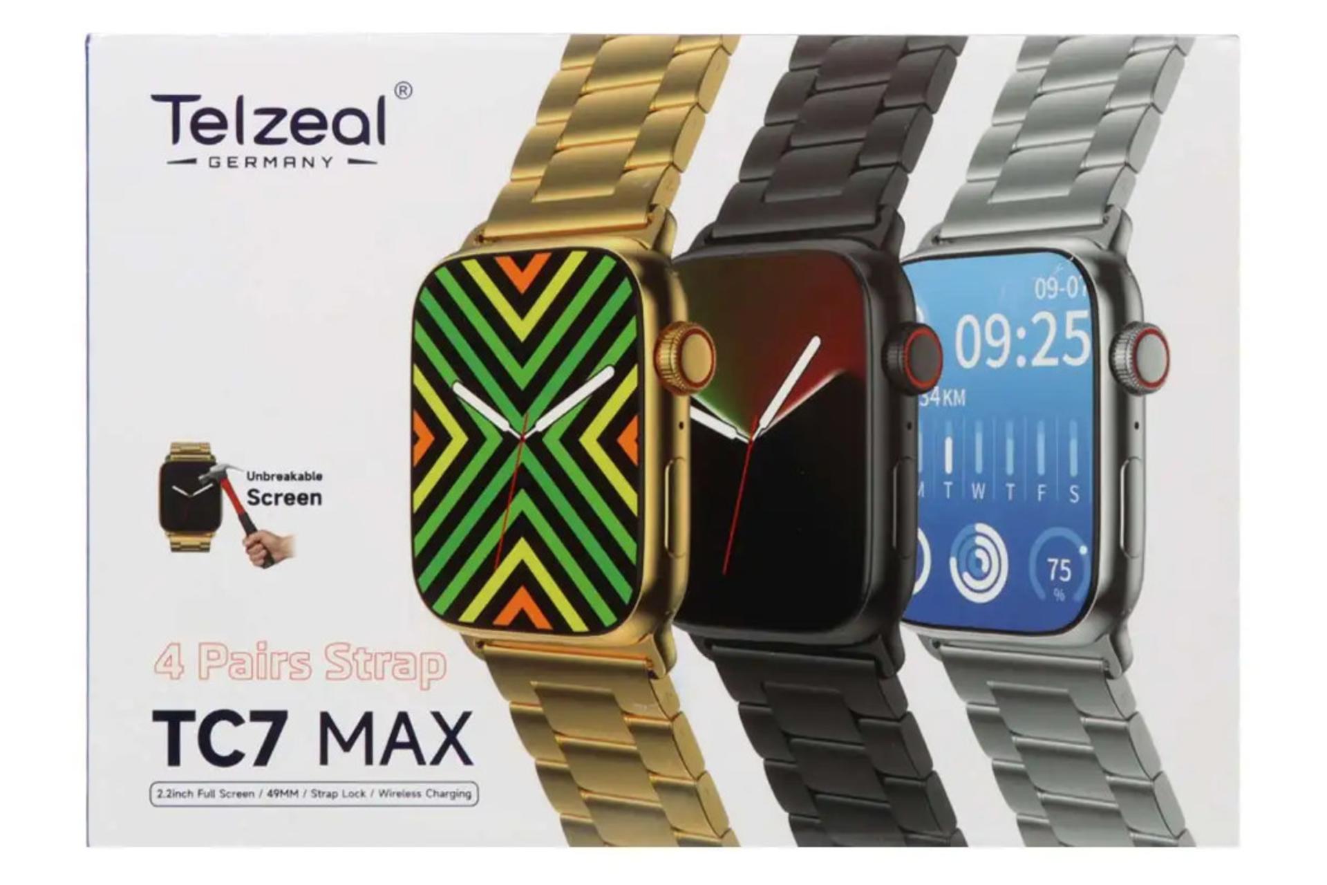 جعبه ساعت هوشمند تلزیل Telzeal TC7 Max