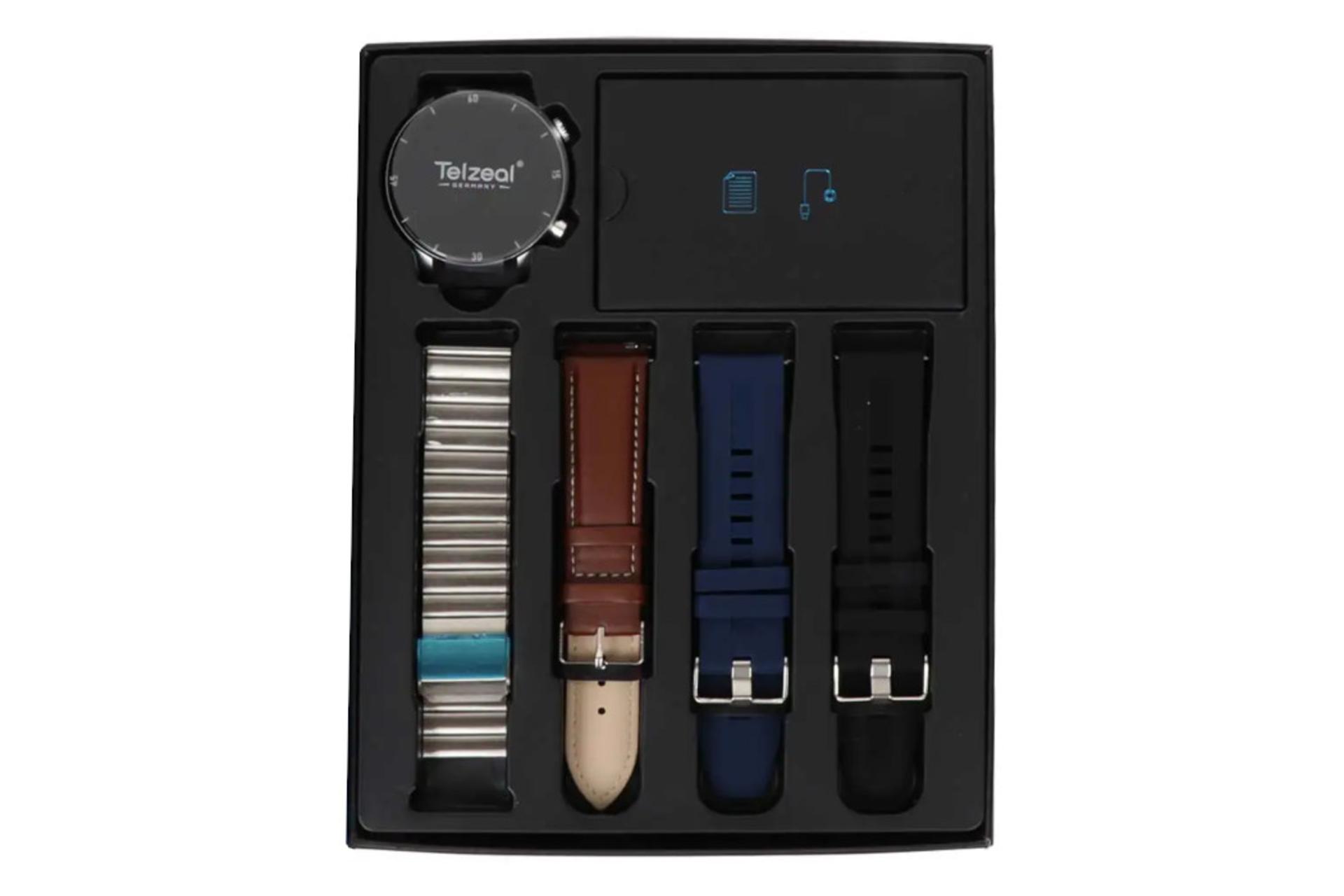 اقلام همراه ساعت هوشمند تلزیل Telzeal AMOLED T1