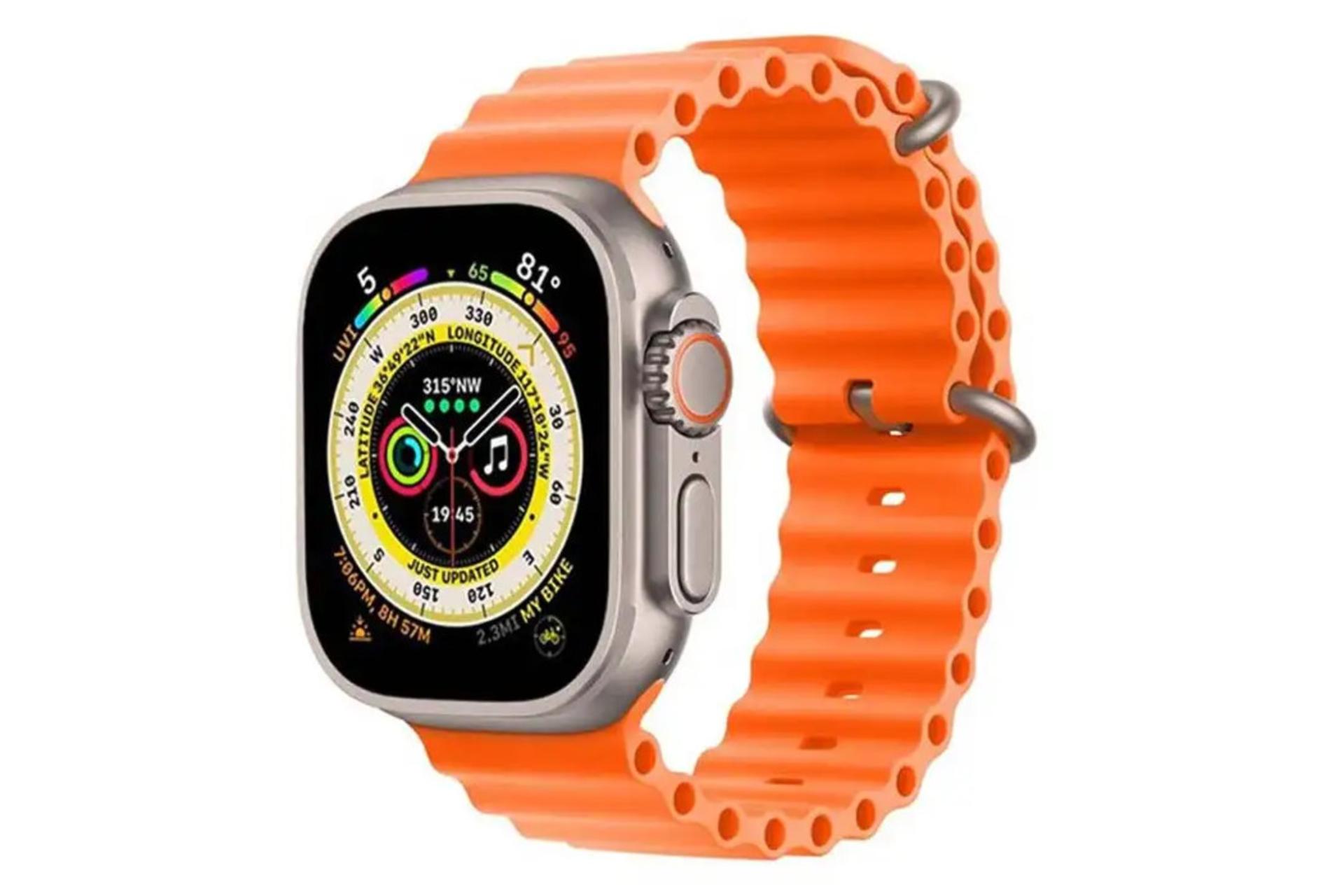 ساعت هوشمند تلزیل Telzeal TC9 Ultra Max نقره ای