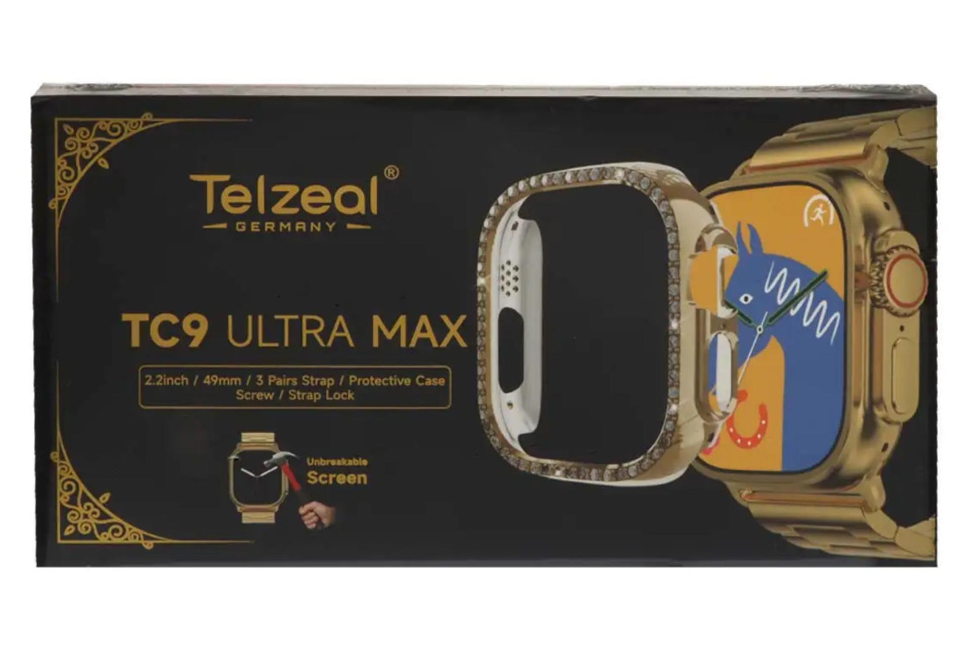جعبه ساعت هوشمند تلزیل Telzeal TC9 Ultra Max