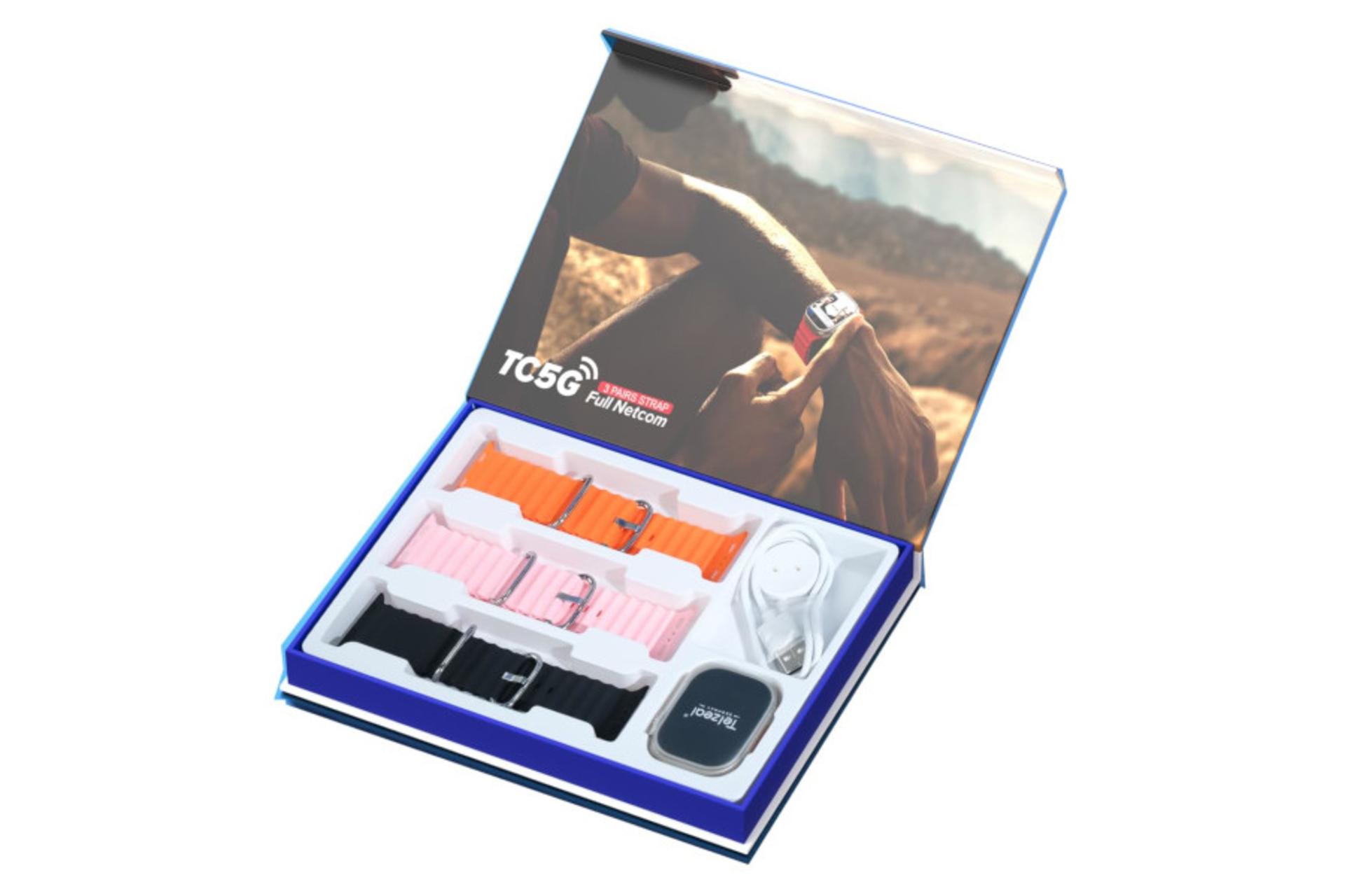 اقلام همراه ساعت هوشمند تلزیل Telzeal TC5G