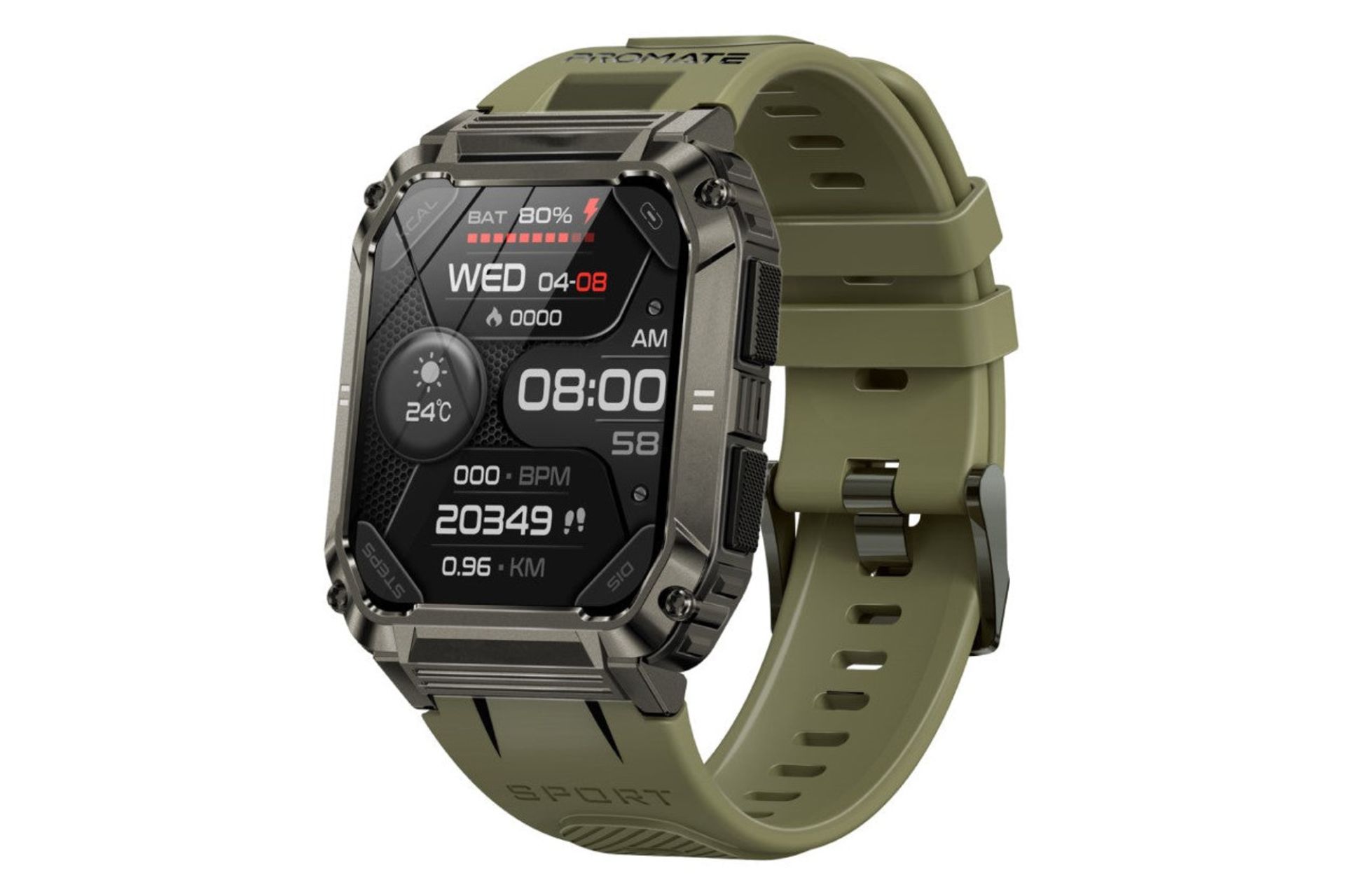 ساعت هوشمند پرومیت Promate XWatch-S19 سبز