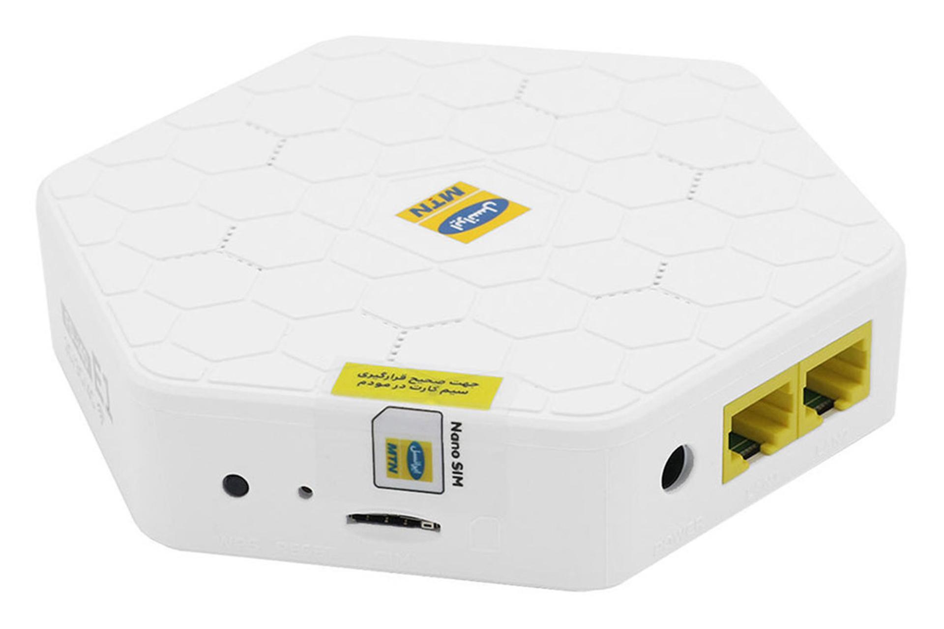 درگاه های مودم و روتر سیم‌ کارتی ایرانسل Irancell FD-i40 E1