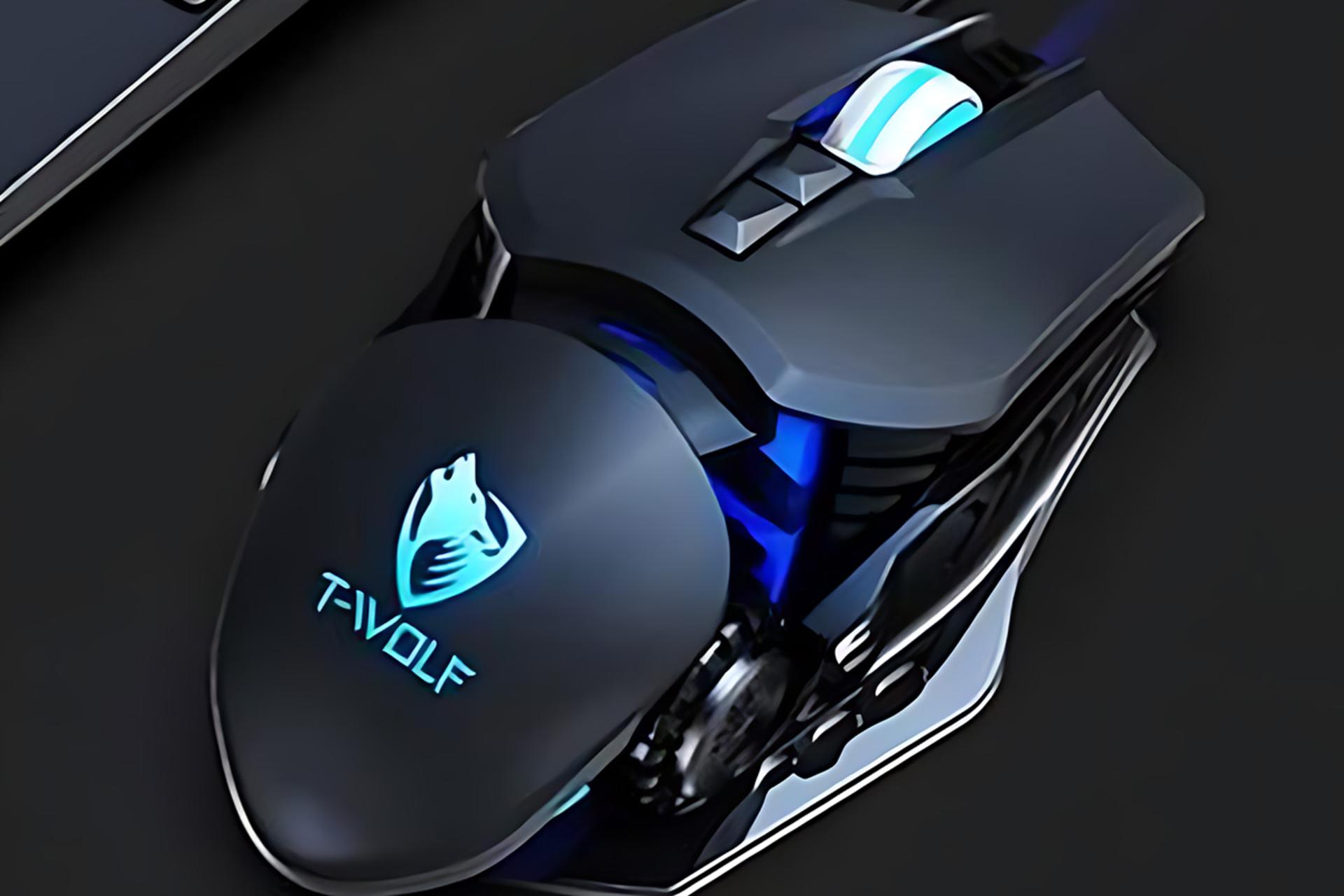 نمای راست ماوس تی ولف T-WOLF G530