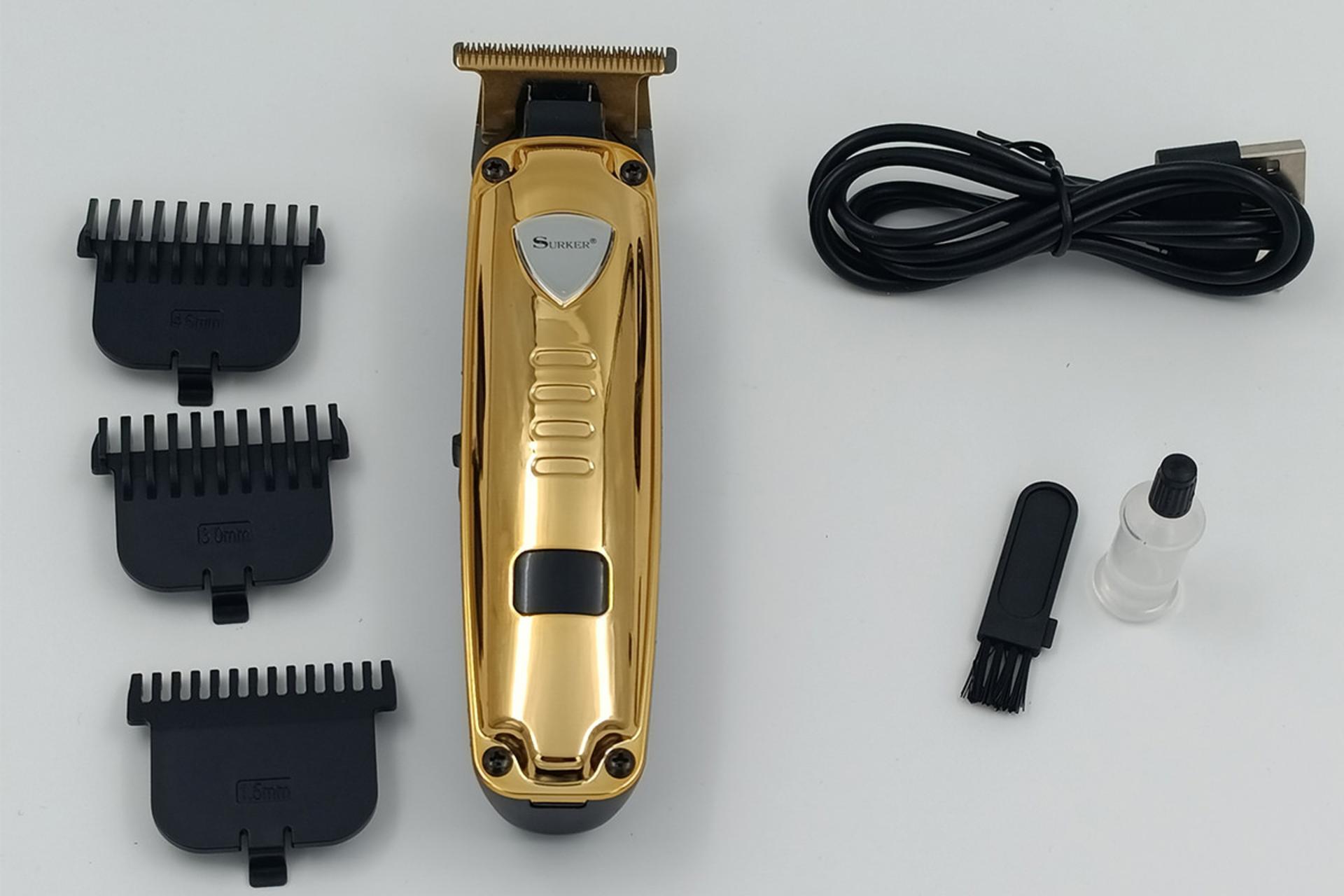 ماشین اصلاح سورکر Surker SK-582 نمای لوازم همراه