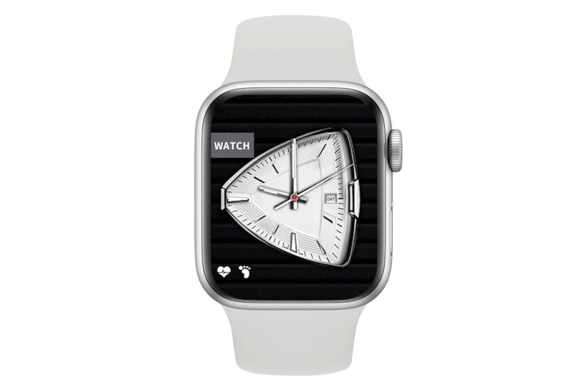 ساعت هوشمند پرودو Porodo Blue EXCELLO نقره ای از نمای روبرو