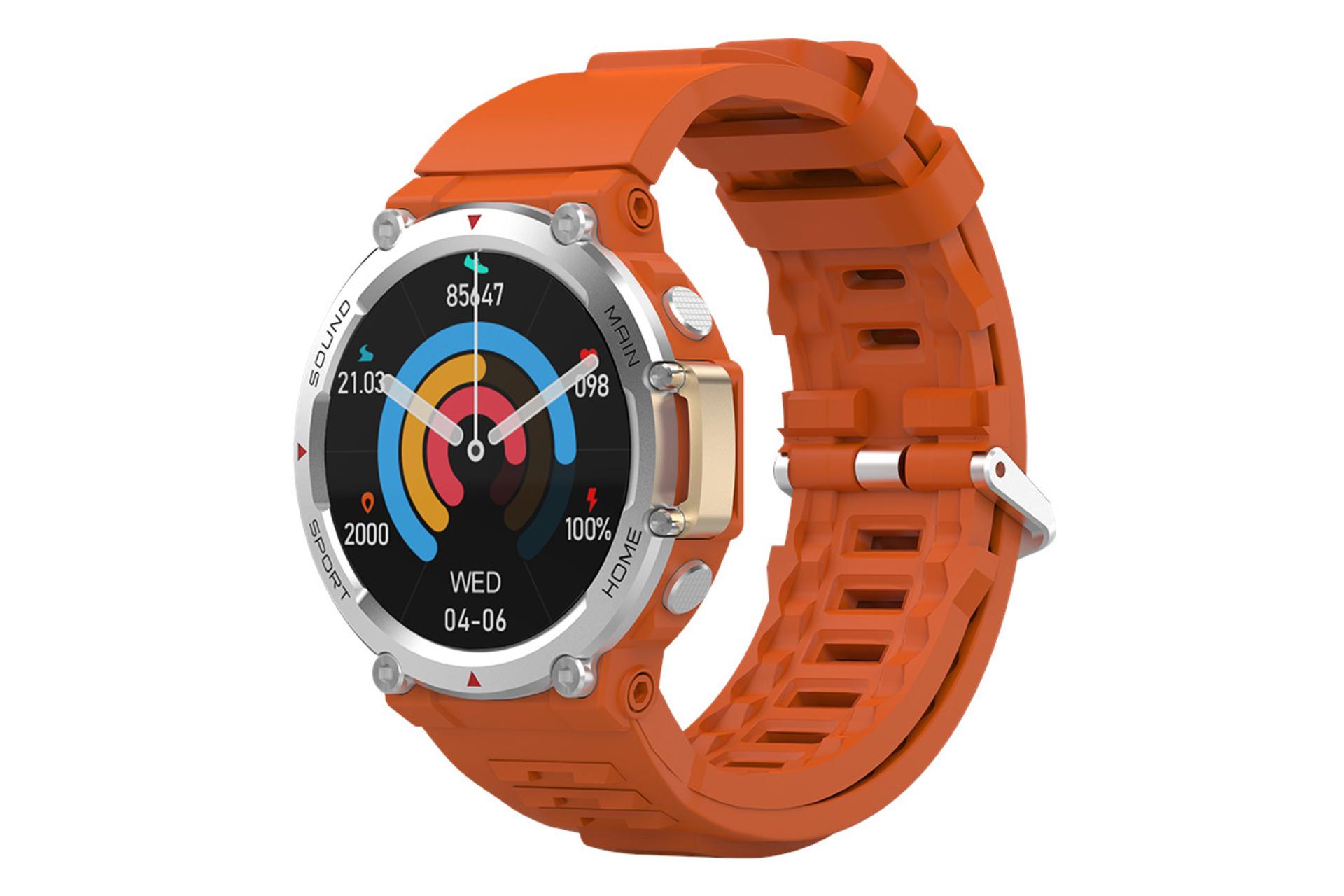 ساعت هوشمند گلتیج Goaltage SW02 نارنجی