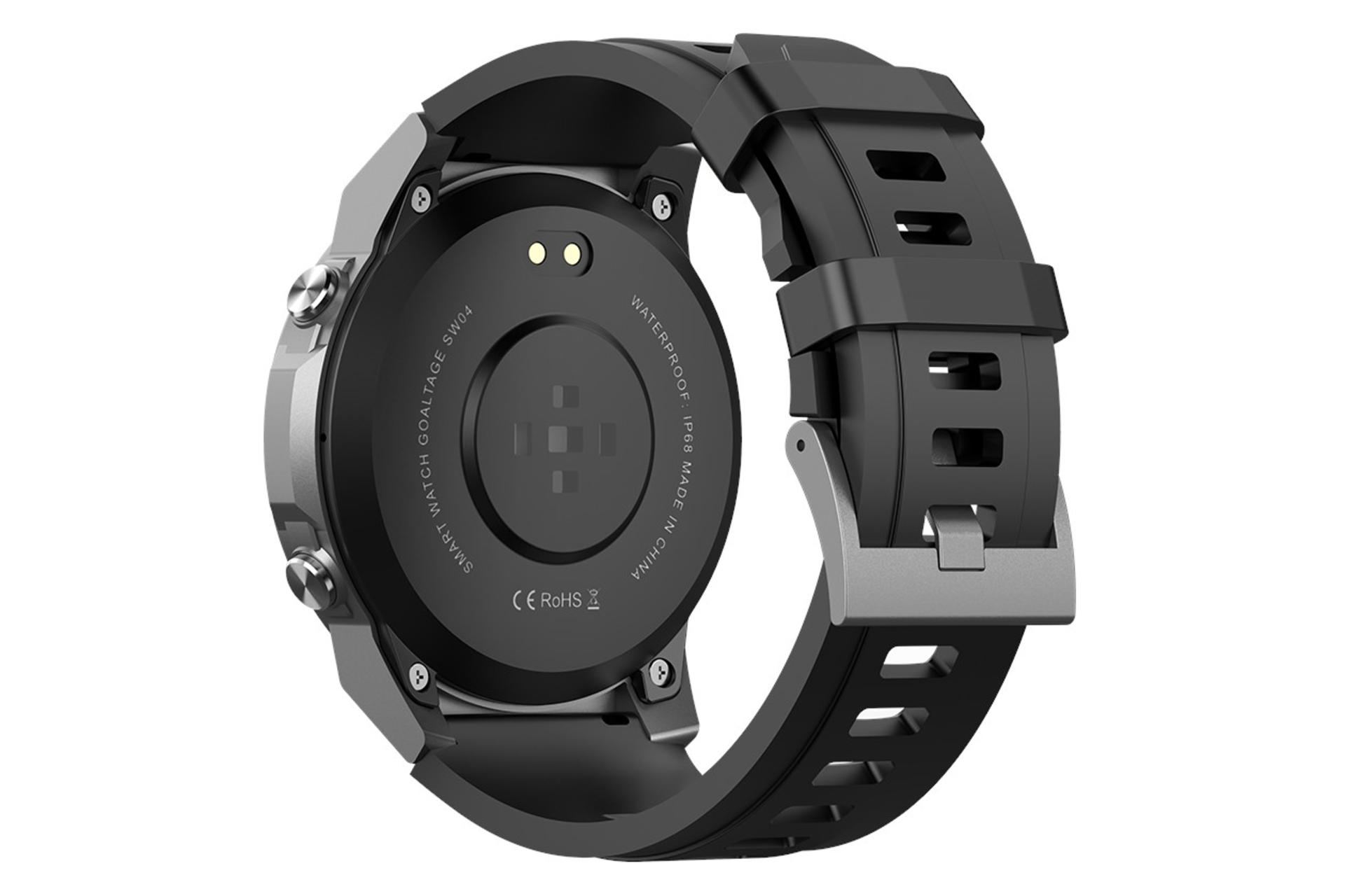 پشت ساعت هوشمند گلتیج Goaltage SW04 مشکی