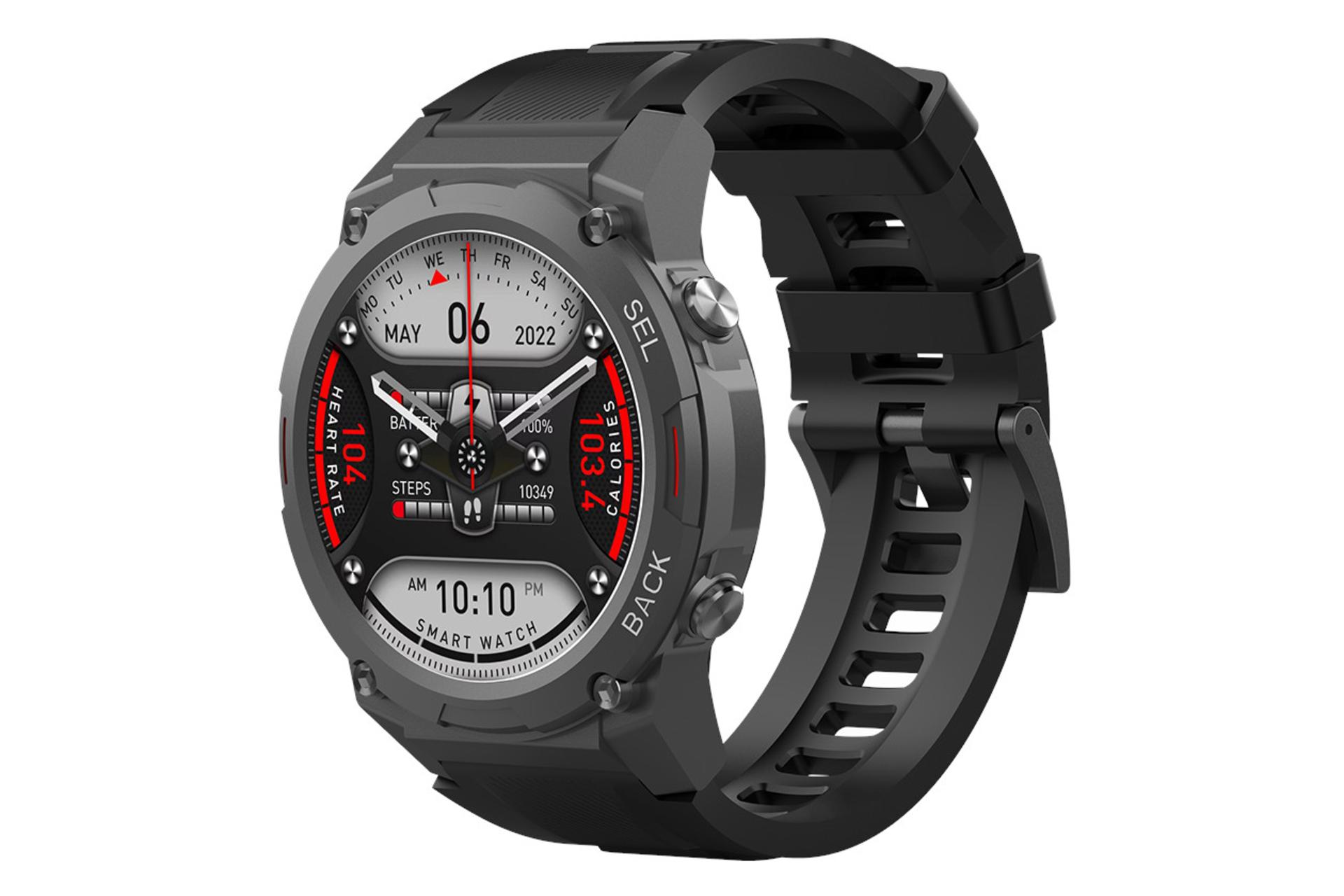 ساعت هوشمند گلتیج Goaltage SW04 مشکی