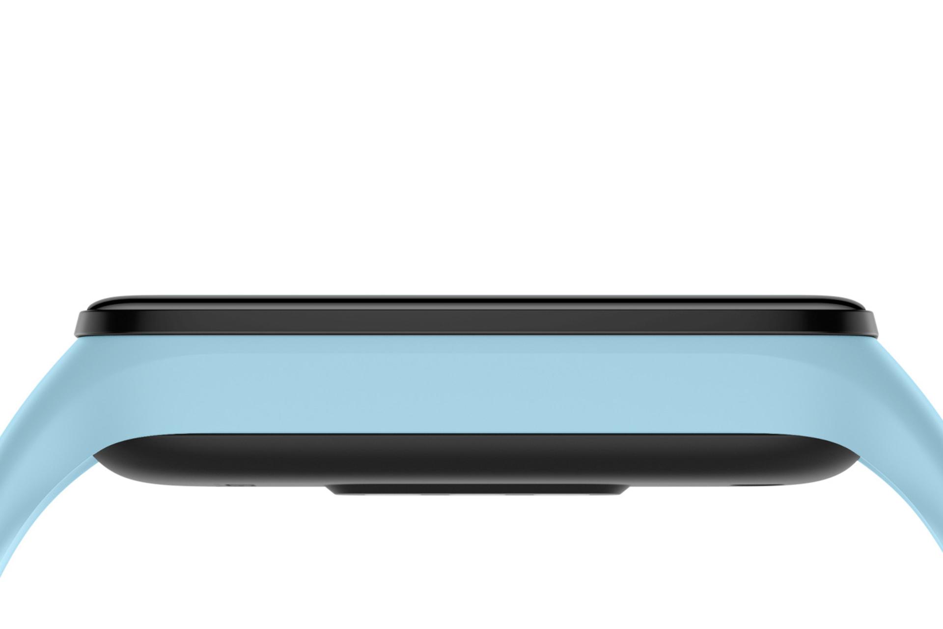 نمای جانبی ساعت هوشمند ردمی اسمارت بند 2 شیائومی آبی / Xiaomi Redmi Smart Band 2