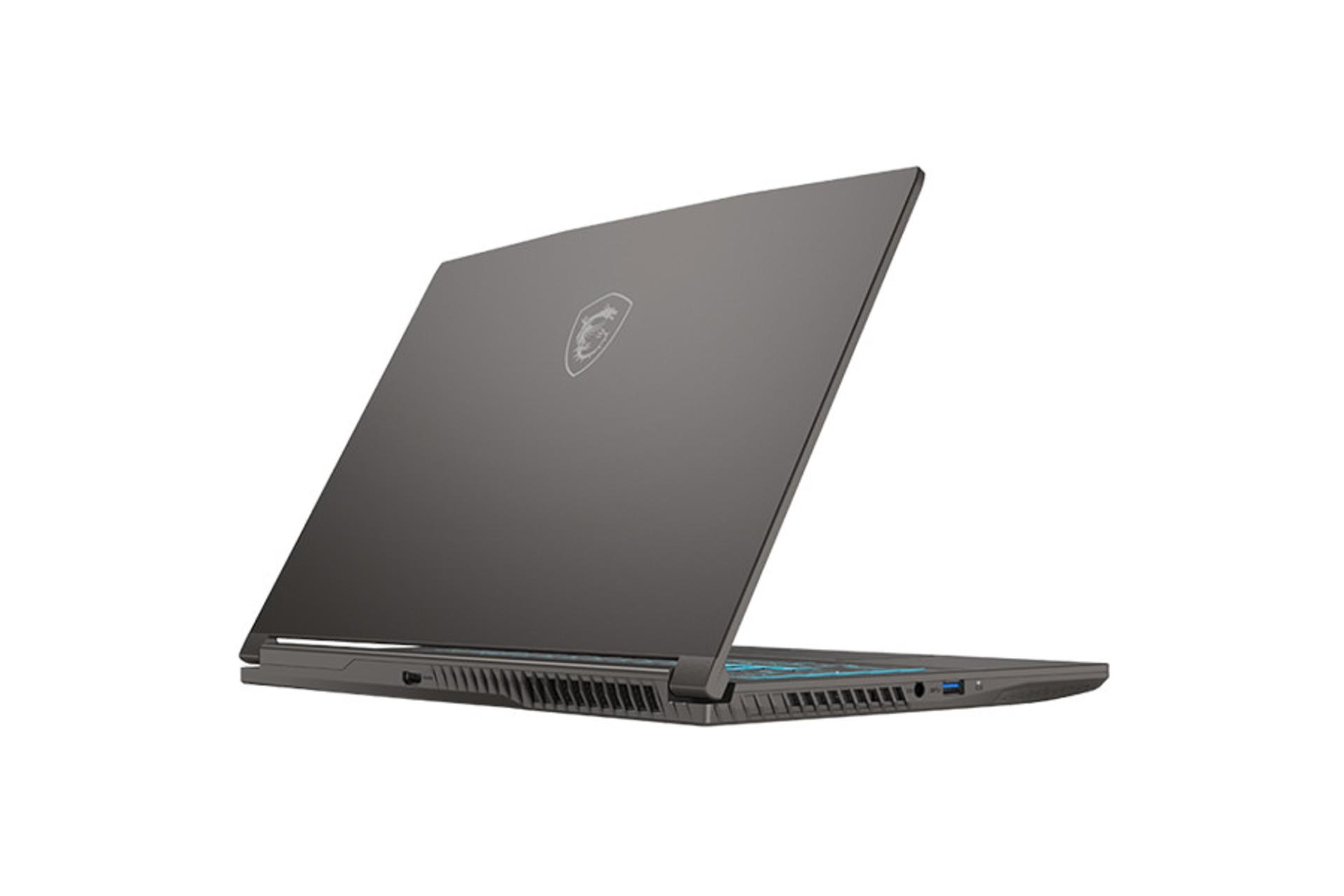 لپ تاپ ام اس آی MSI Thin A15 B7U نمای پشت و چپ