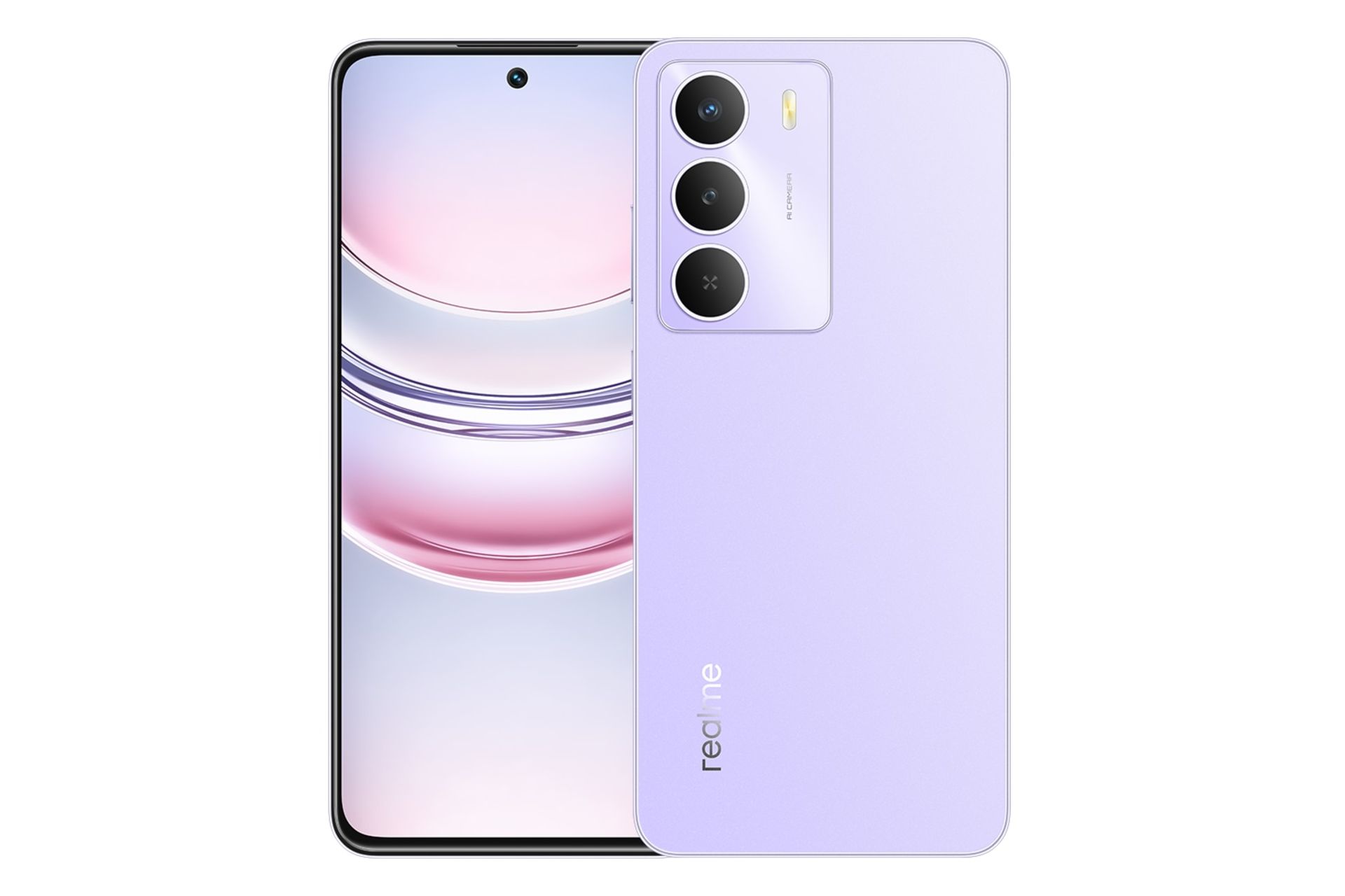 پنل جلو و پشت گوشی موبایل ریلمی Narzo 80 لایت ارغوانی / Realme Narzo 80 Lite