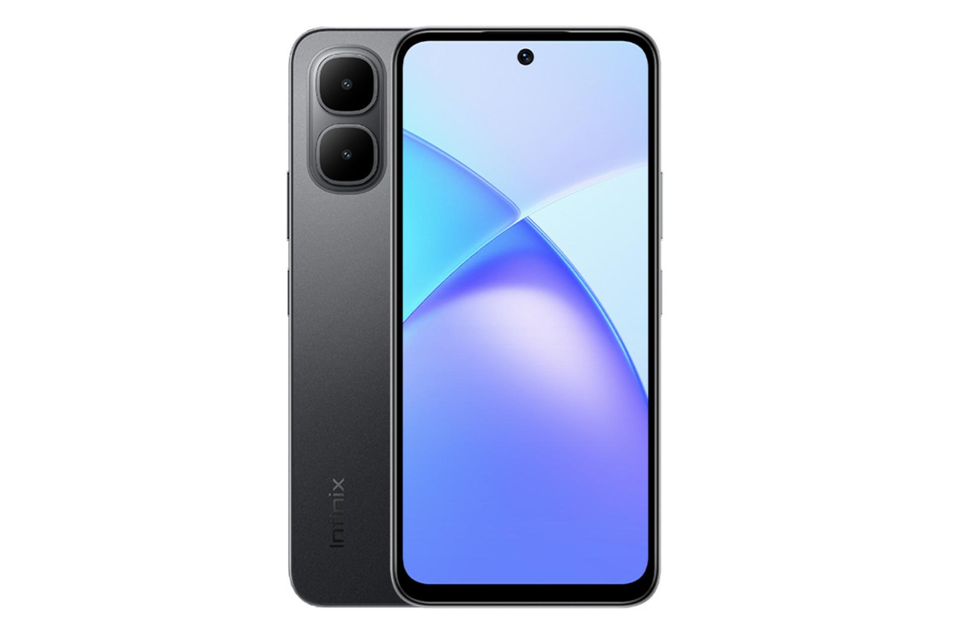 پنل جلو و پشت گوشی موبایل اسمارت 10 اینفینیکس مشکی / Infinix Smart 10