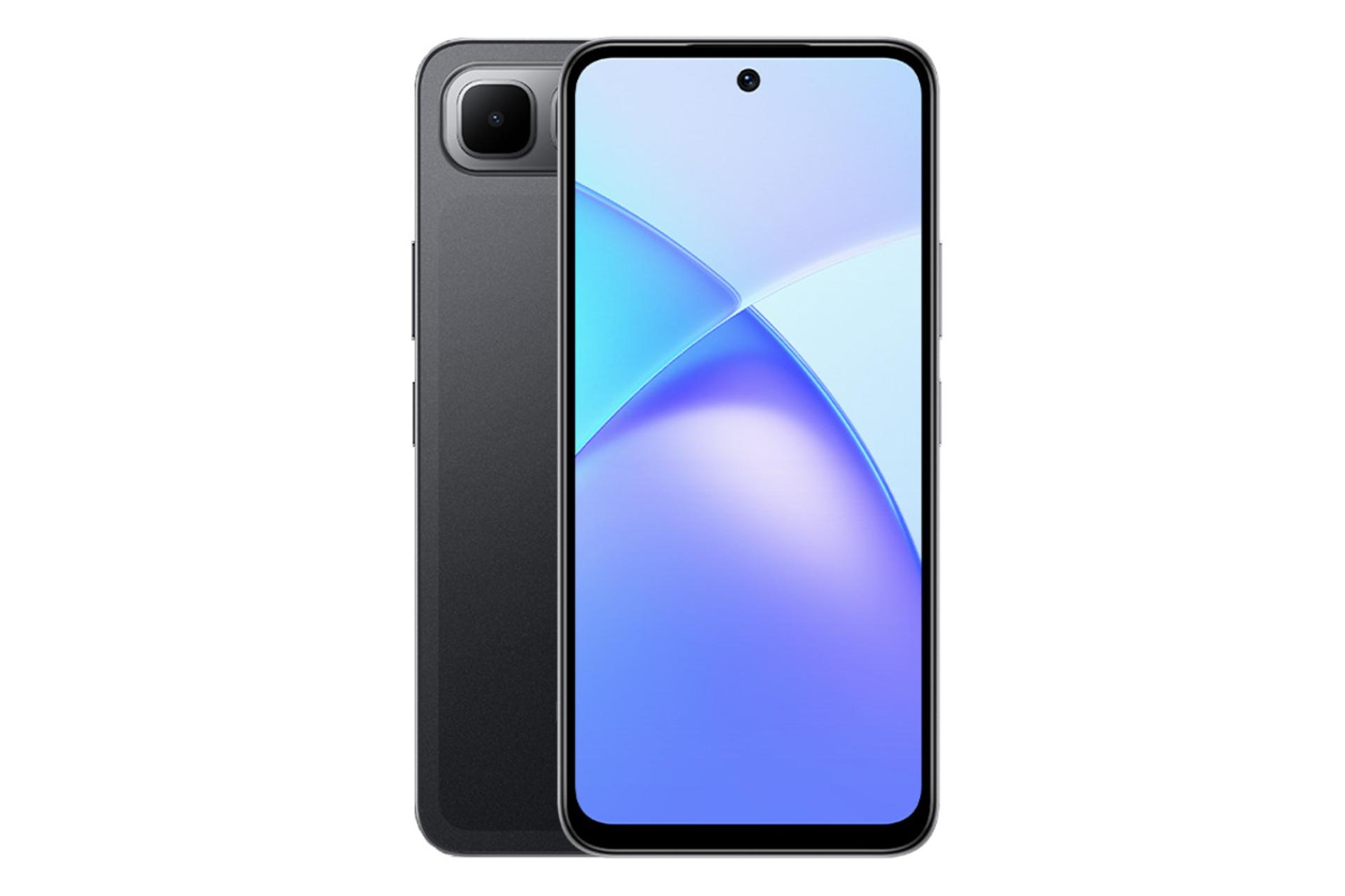 پنل جلو و پشت گوشی موبایل اسمارت 10 پلاس اینفینیکس مشکی / Infinix Smart 10 Plus