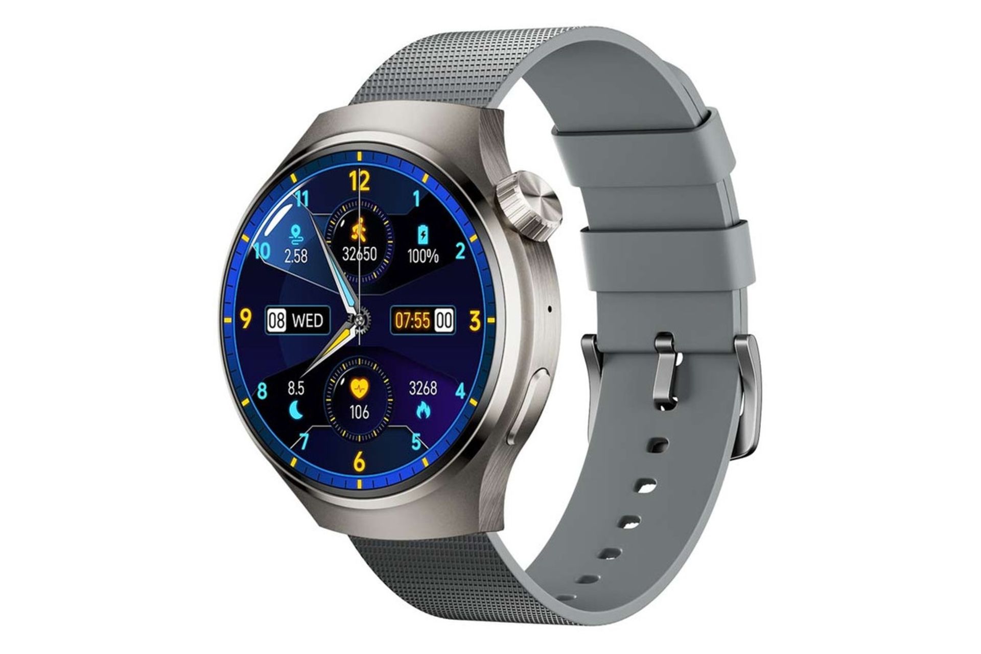 ساعت هوشمند پرودو Porodo Sfera نقره ای