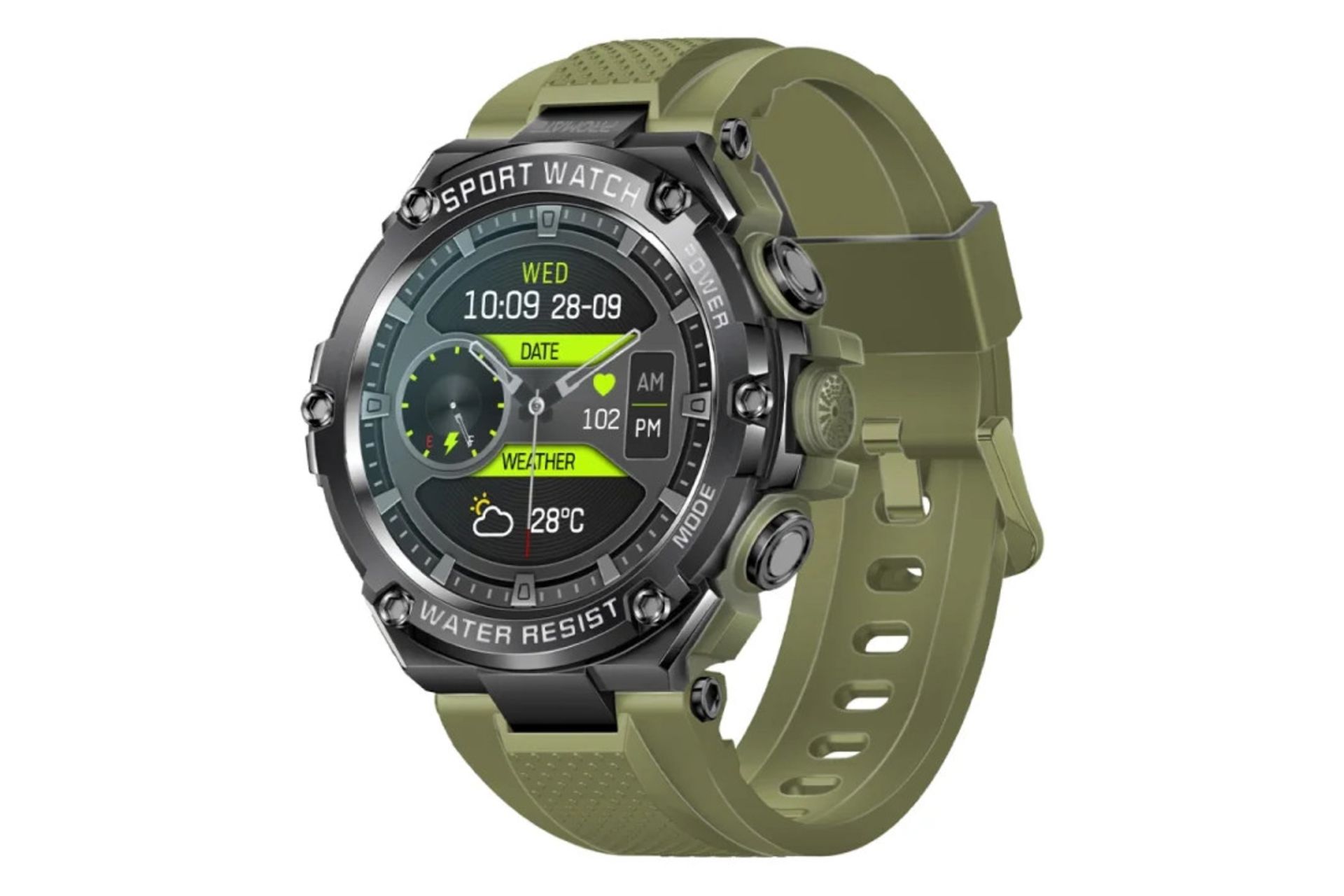 ساعت هوشمند پرومیت Promate XWatch-R19 سبز