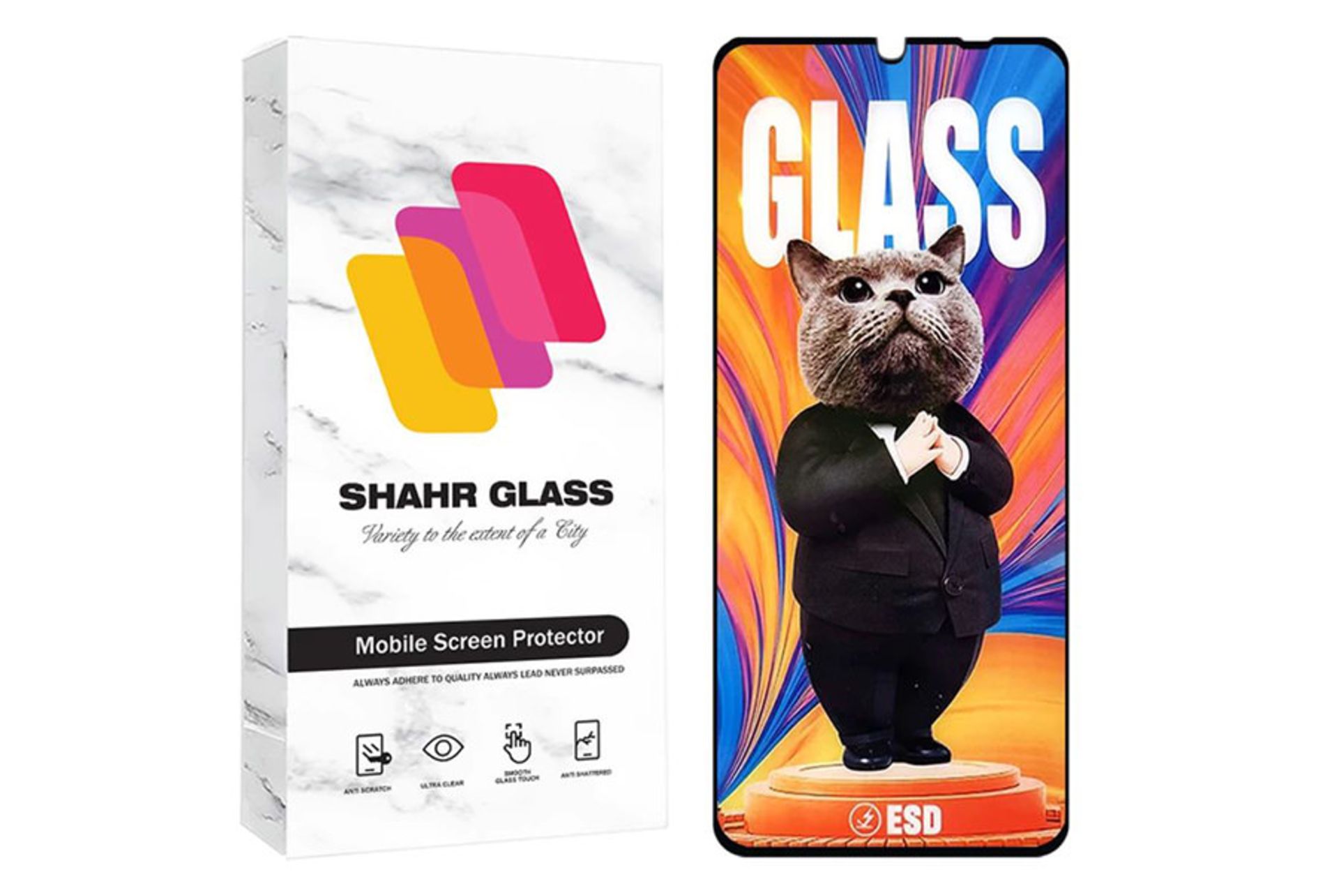 محافظ صفحه نمایش گوشی شهر گلس SHAHR GLASS SCATS20 for Vocal V1