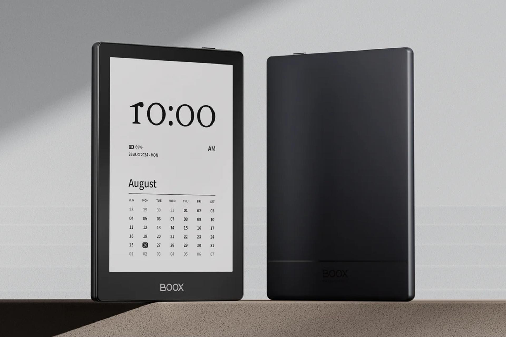 پنل جلو و پشت کتابخوان انیکس بوکس ONYX BOOX Go 6