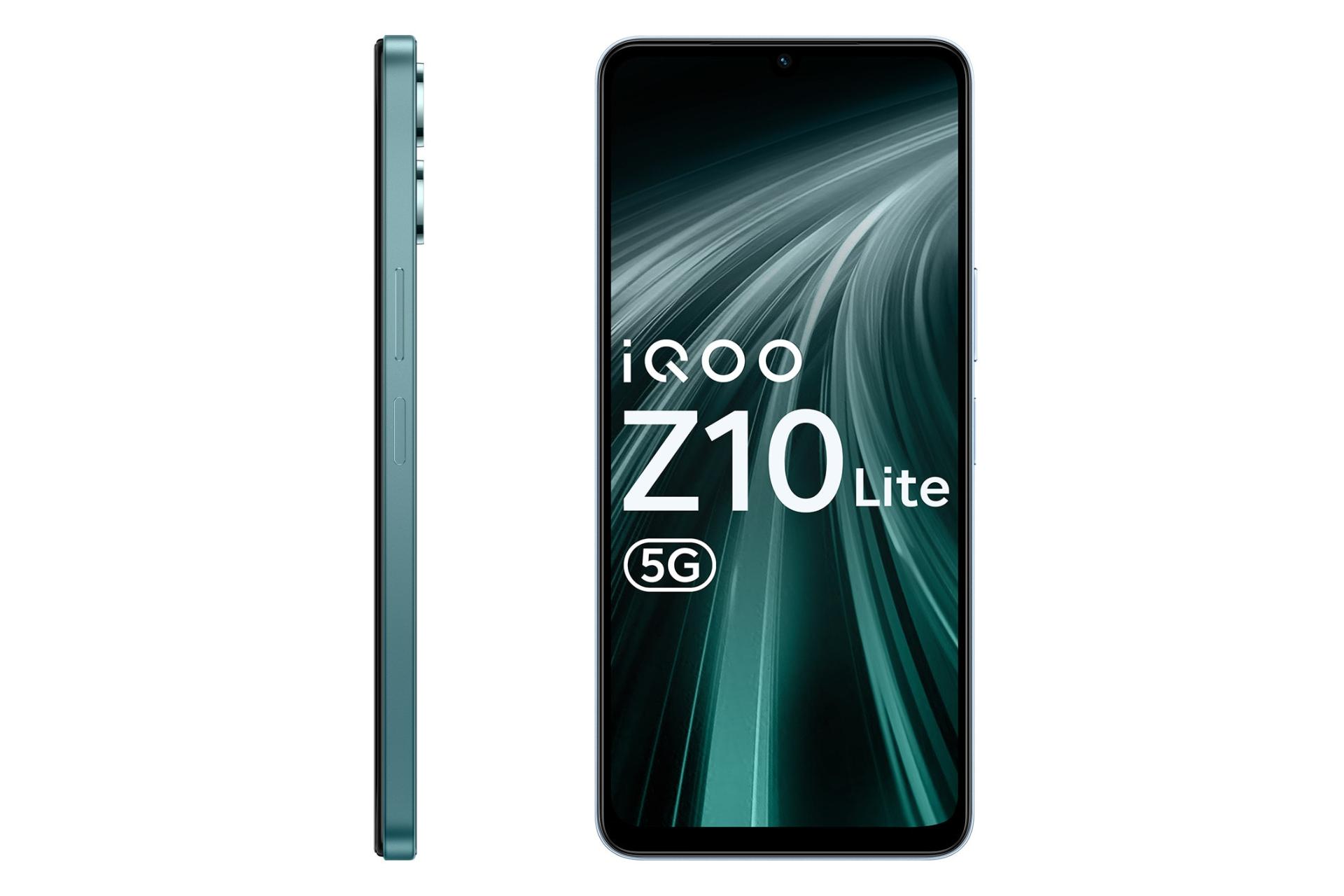 نمایشگر و فریم گوشی موبایل iQOO Z10 لایت ویوو سبز تیره / vivo iQOO Z10 Lite