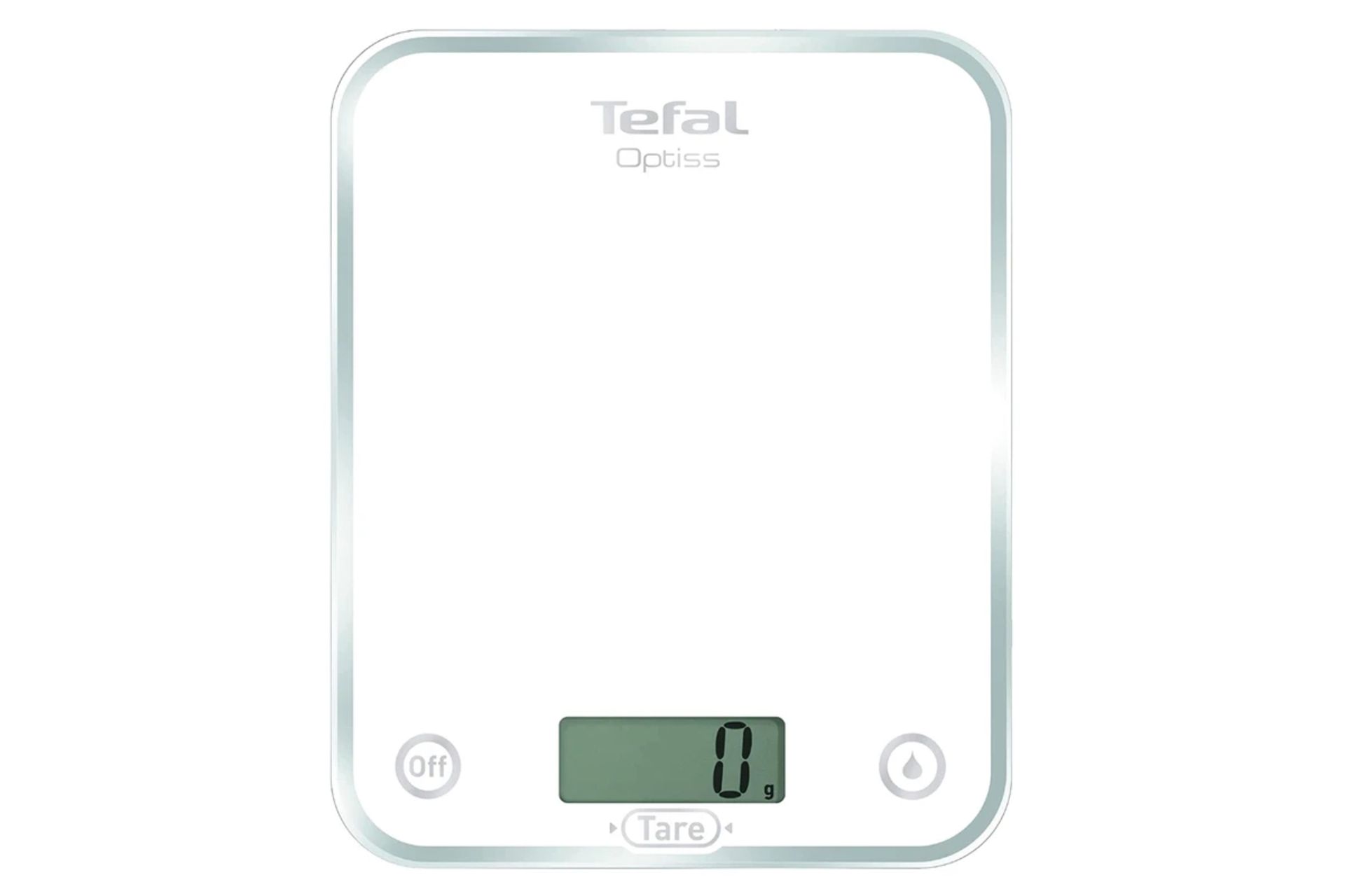 ترازوی آشپزخانه تفال BC5000V2 رنگ سفید