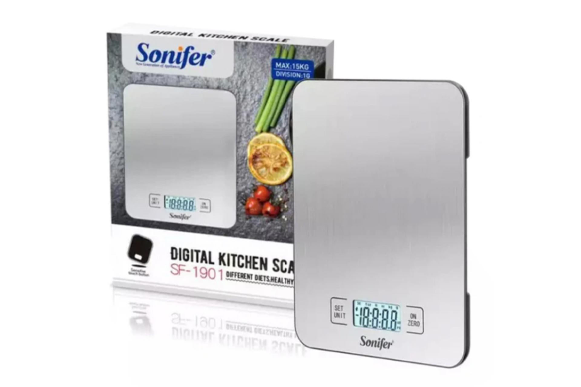 جعبه ترازوی آشپزخانه سونیفر SF-1901