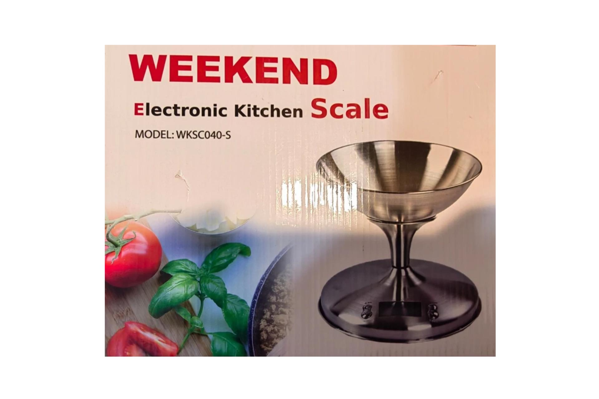 جعبه ترازوی آشپزخانه ویکند WKSC040-S