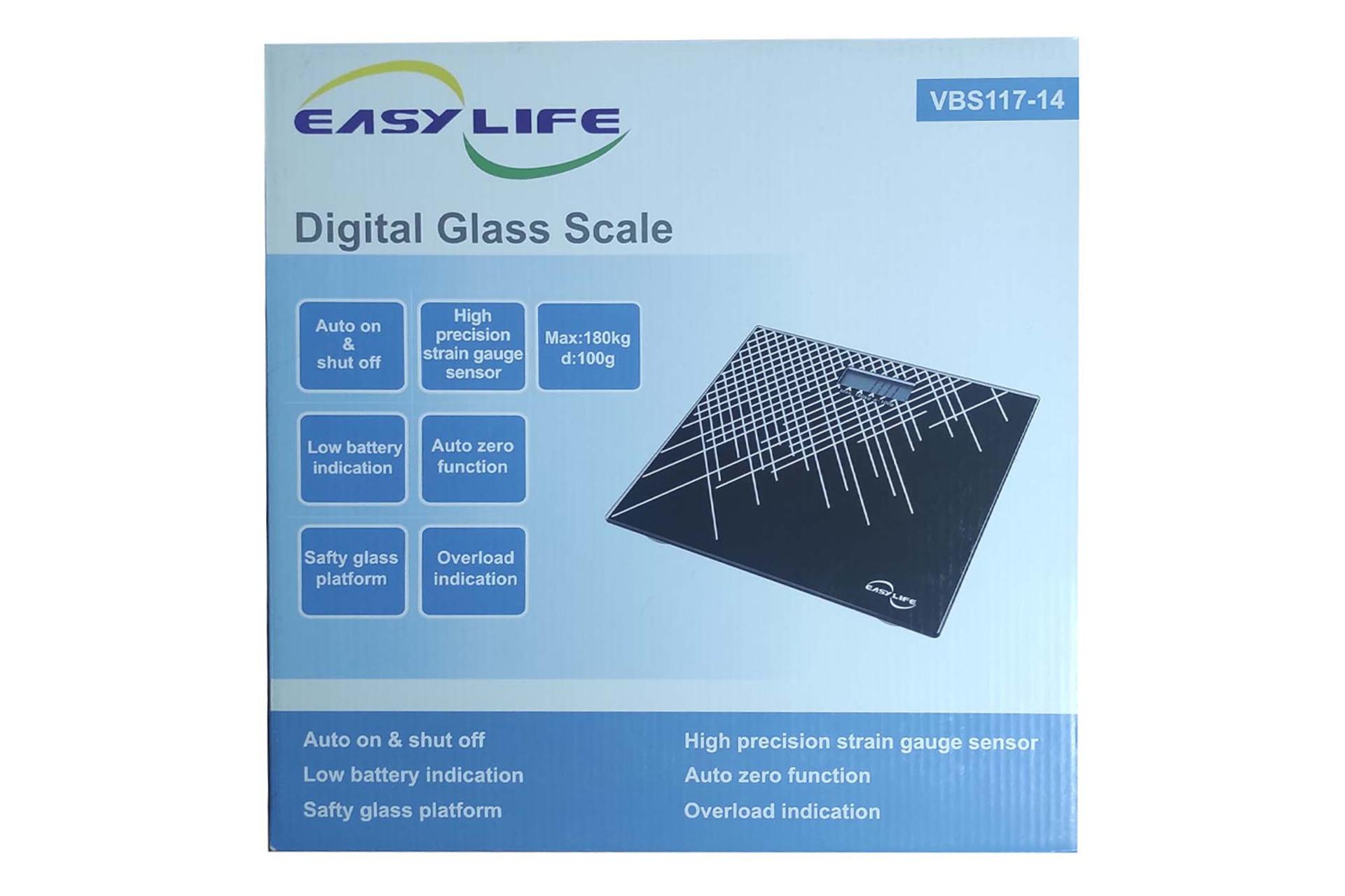 جعبه ترازوی وزن کشی ایزی لایف Easy Life VBS117-14