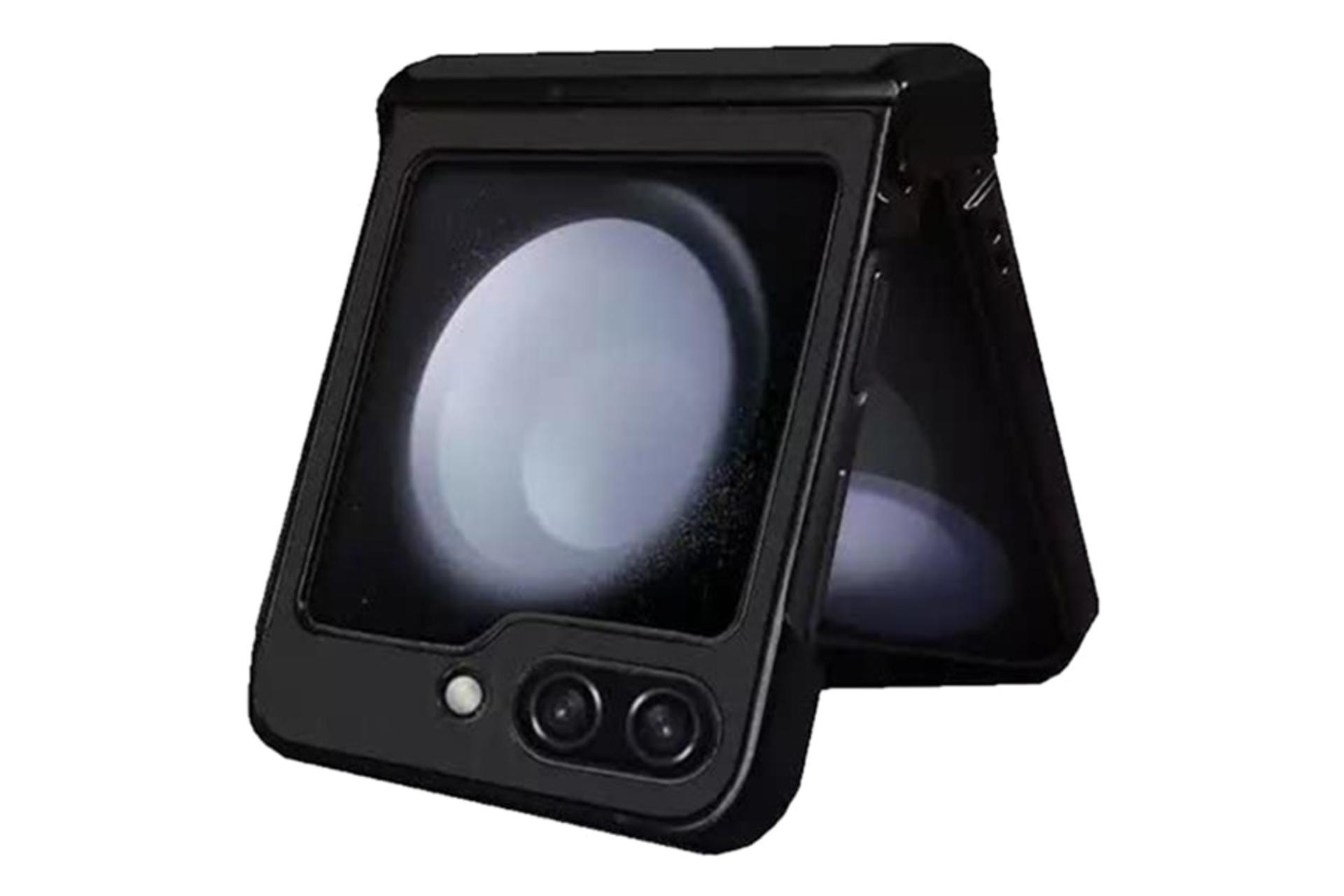 نمای پنل پشت قاب گوشی اپیکوی مدل Leather مناسب سامسونگ Galaxy Z Flip6