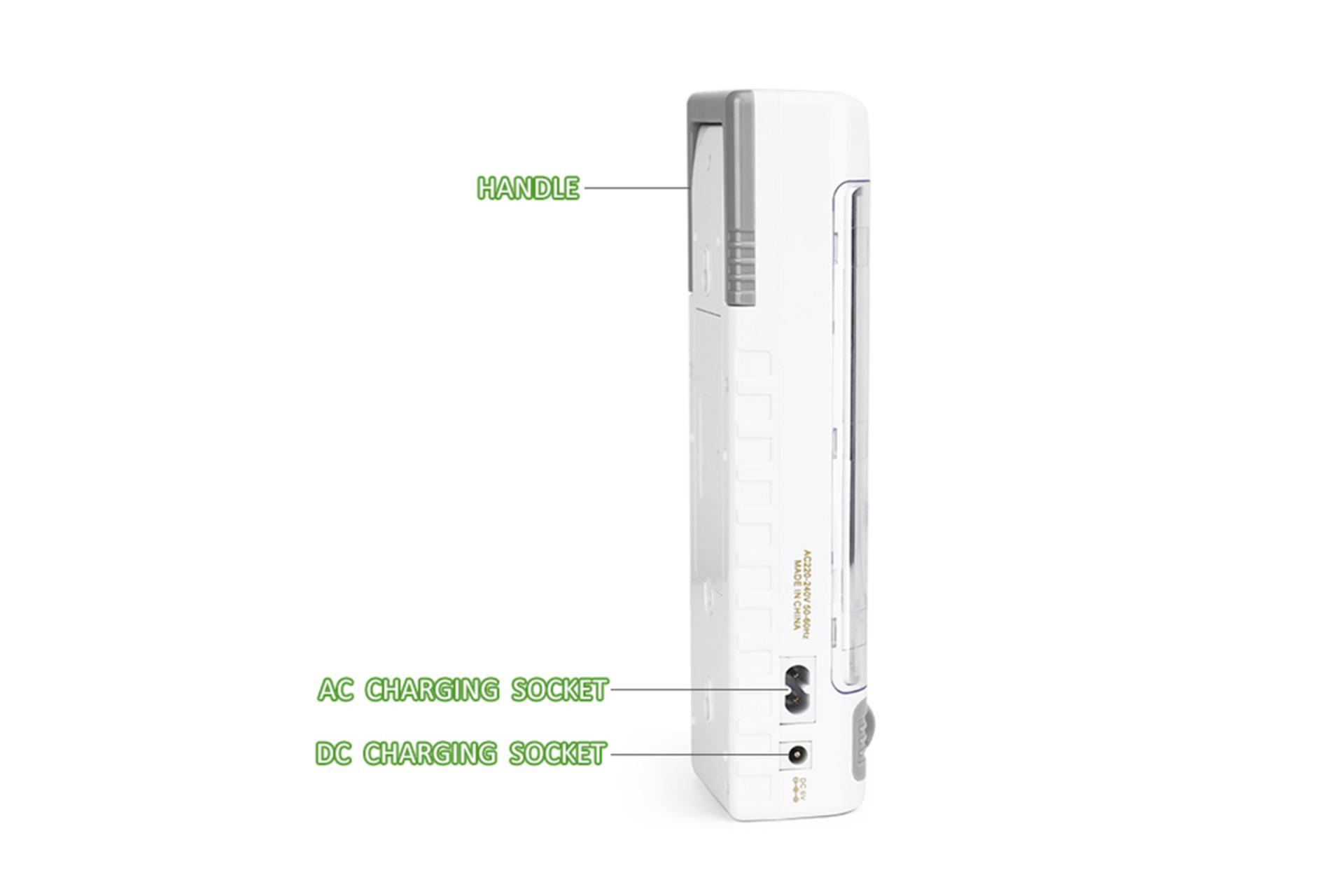 پورت‌های چراغ اضطراری ویداسی WD-838T