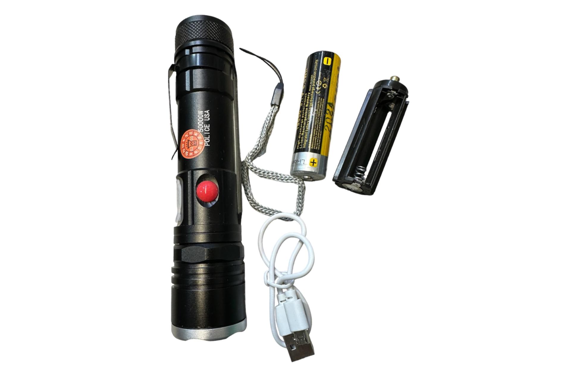 اقلام همراه چراغ قوه پلیس Police ER 50000W