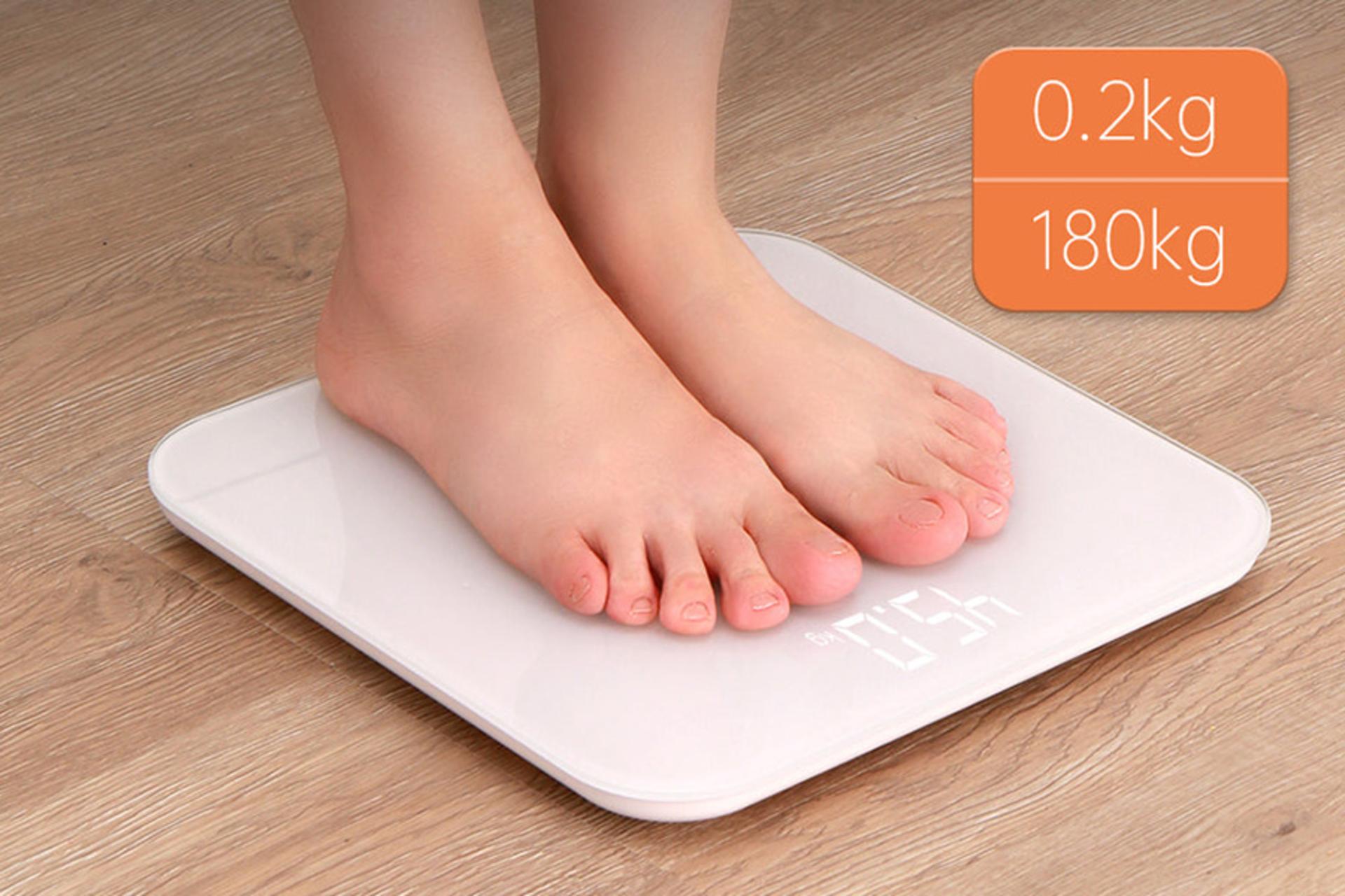 نمای کناری ترازوی وزن کشی بمیدی Bomidi W1