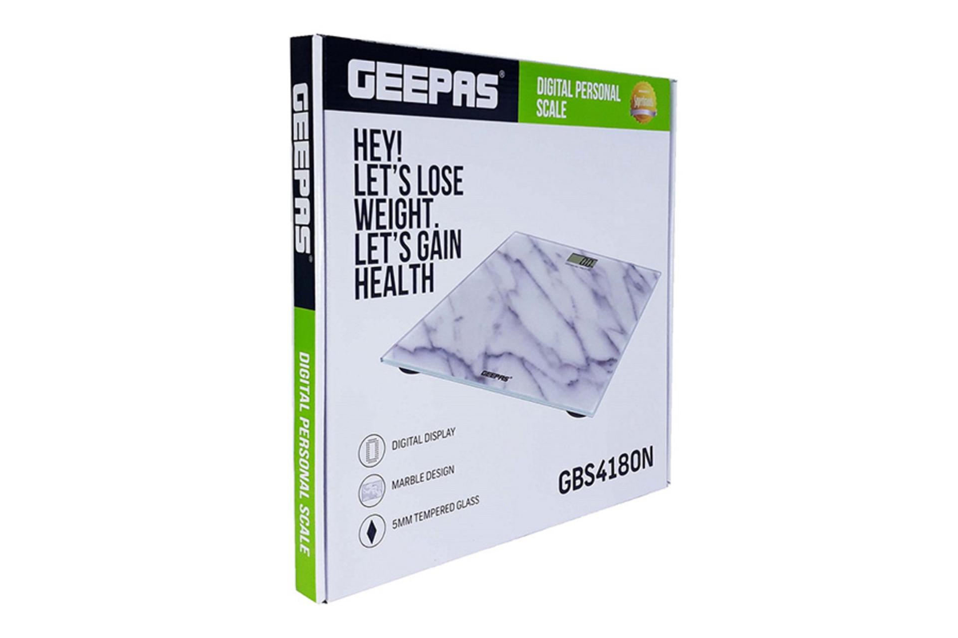 جعبه ترازوی وزن کشی جی پاس GEEPAS GBS4180N
