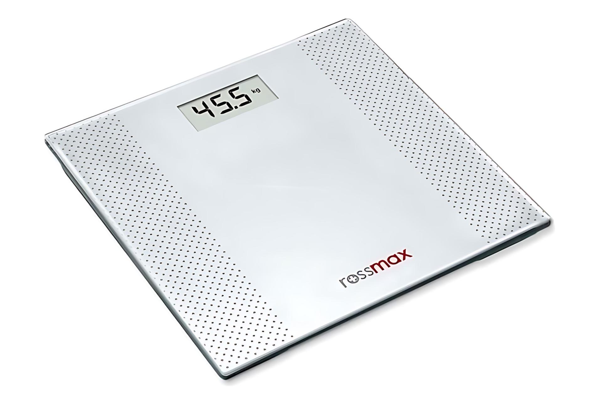 نمای کناری ترازوی وزن کشی رز مکس Rossmax WB101