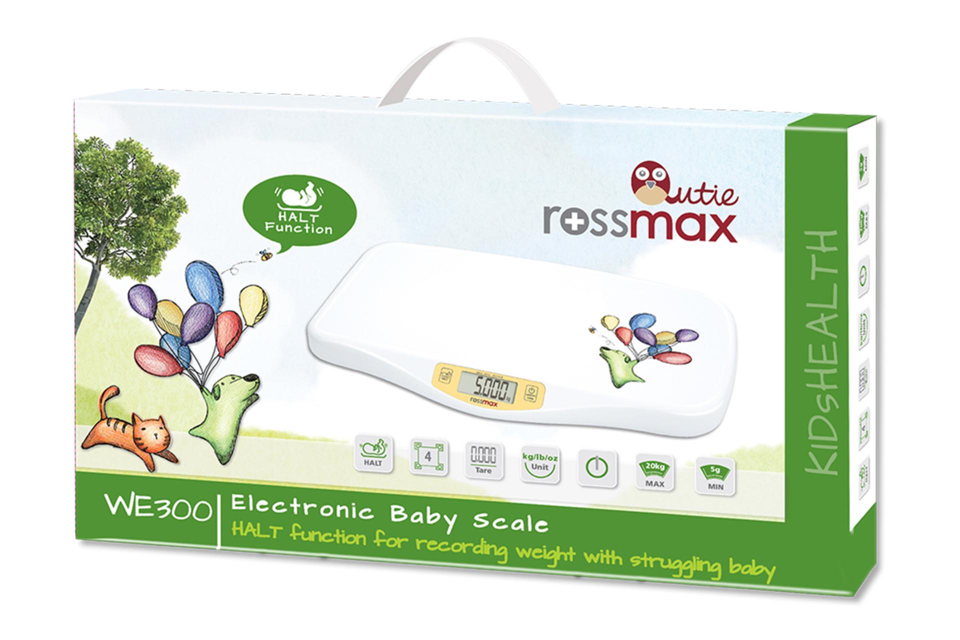 جعبه ترازوی وزن کشی رز مکس Rossmax WE300 Qutie