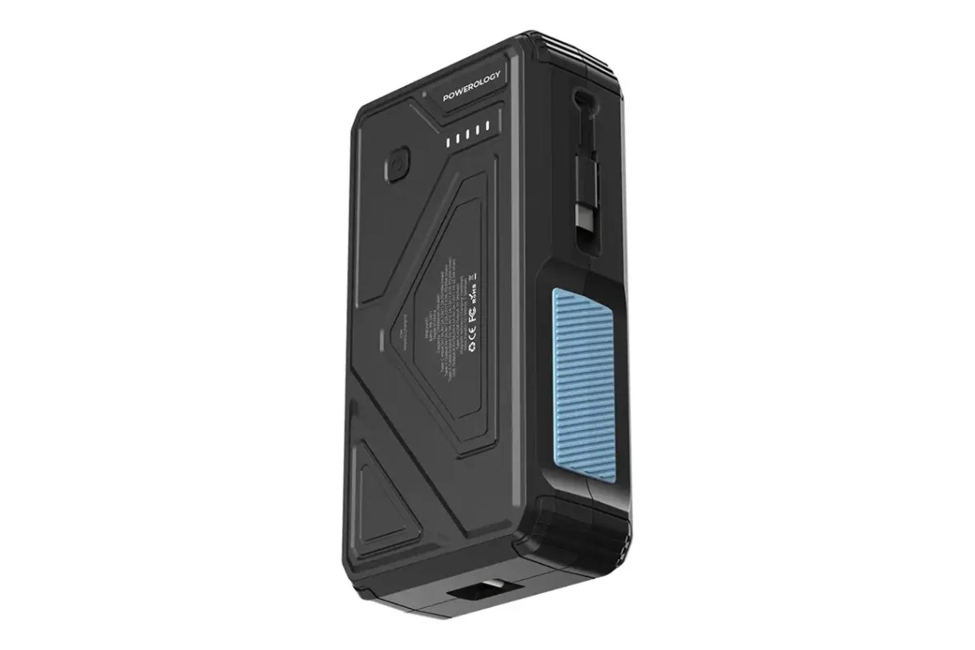 نمای پایین پاور بانک پاورولوجی Powerology PPBCHA77 27000mAh