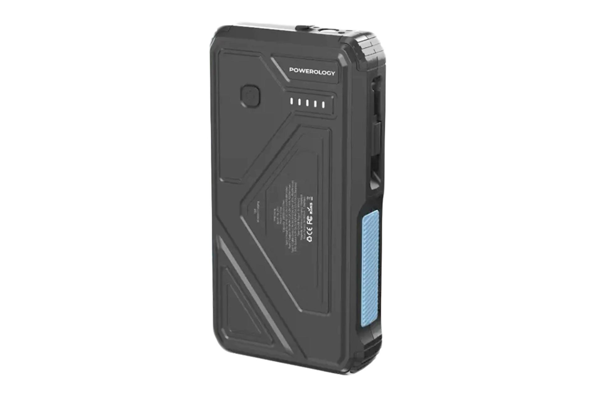 نمای کناری پاور بانک پاورولوجی Powerology PPBCHA76 20000mAh