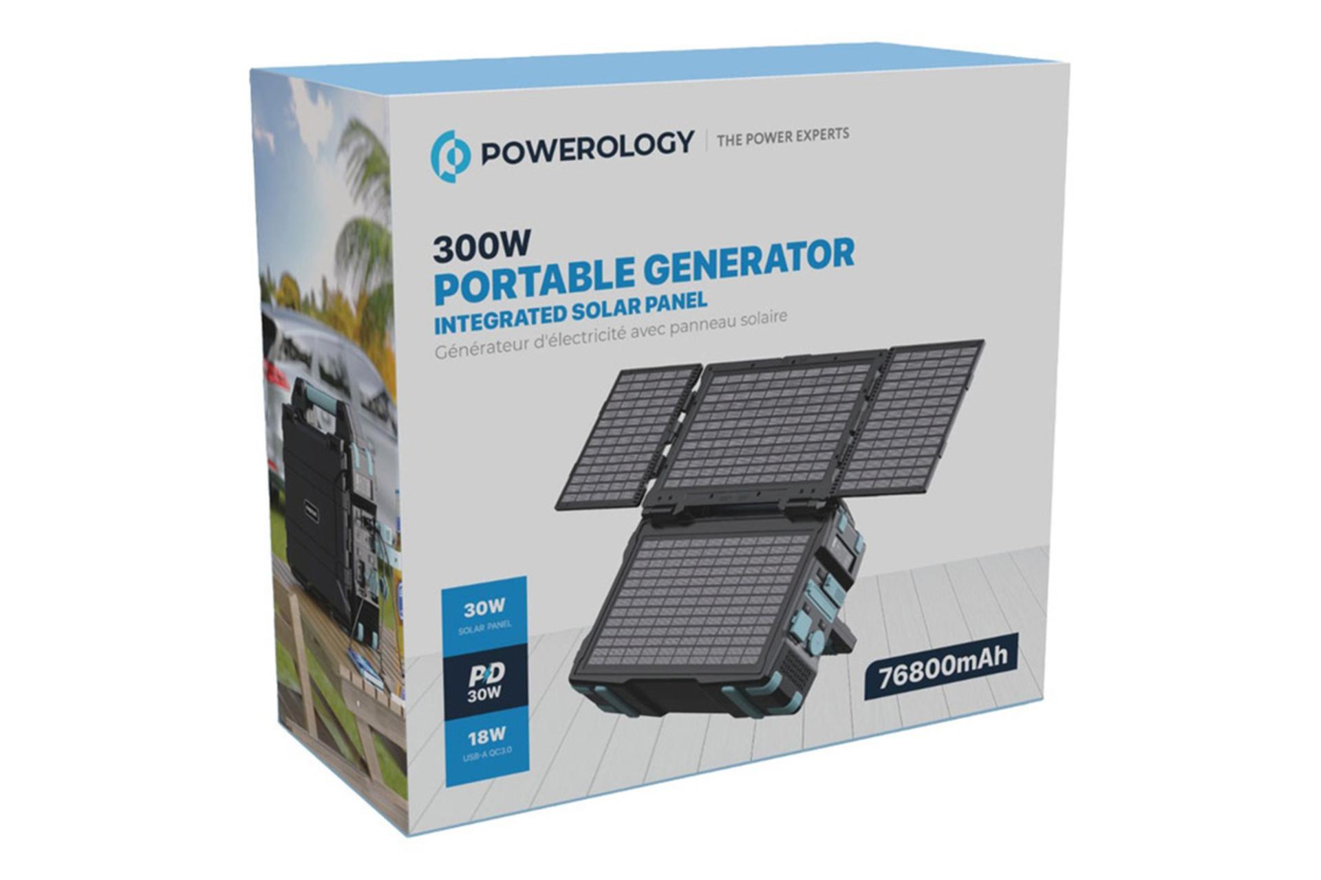 جعبه پاور بانک پاورولوجی Powerology PPBCHA38 76800mAh