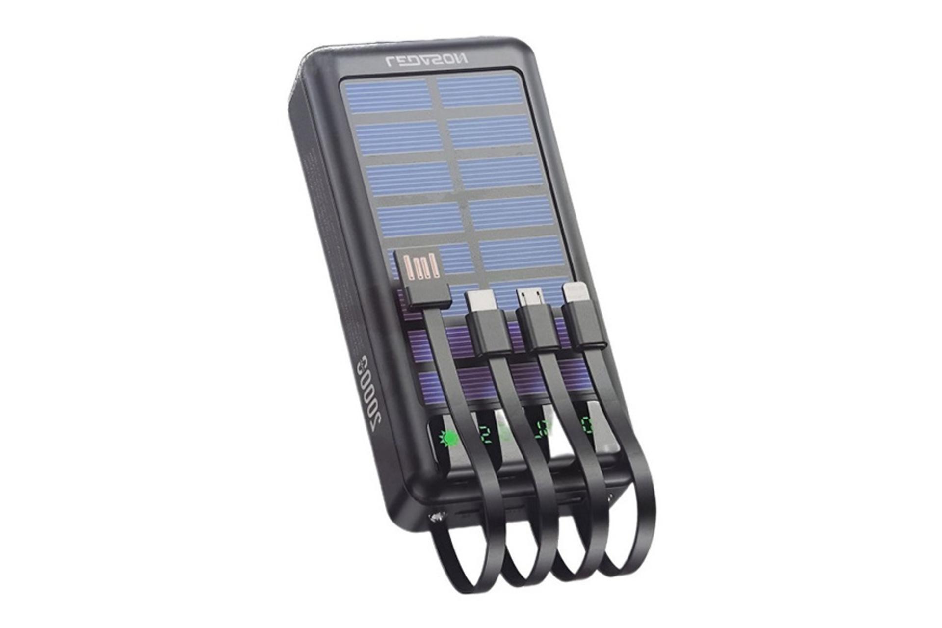 نمای کناری پاور بانک لیداسون LEDASON L-P43 20000mAh