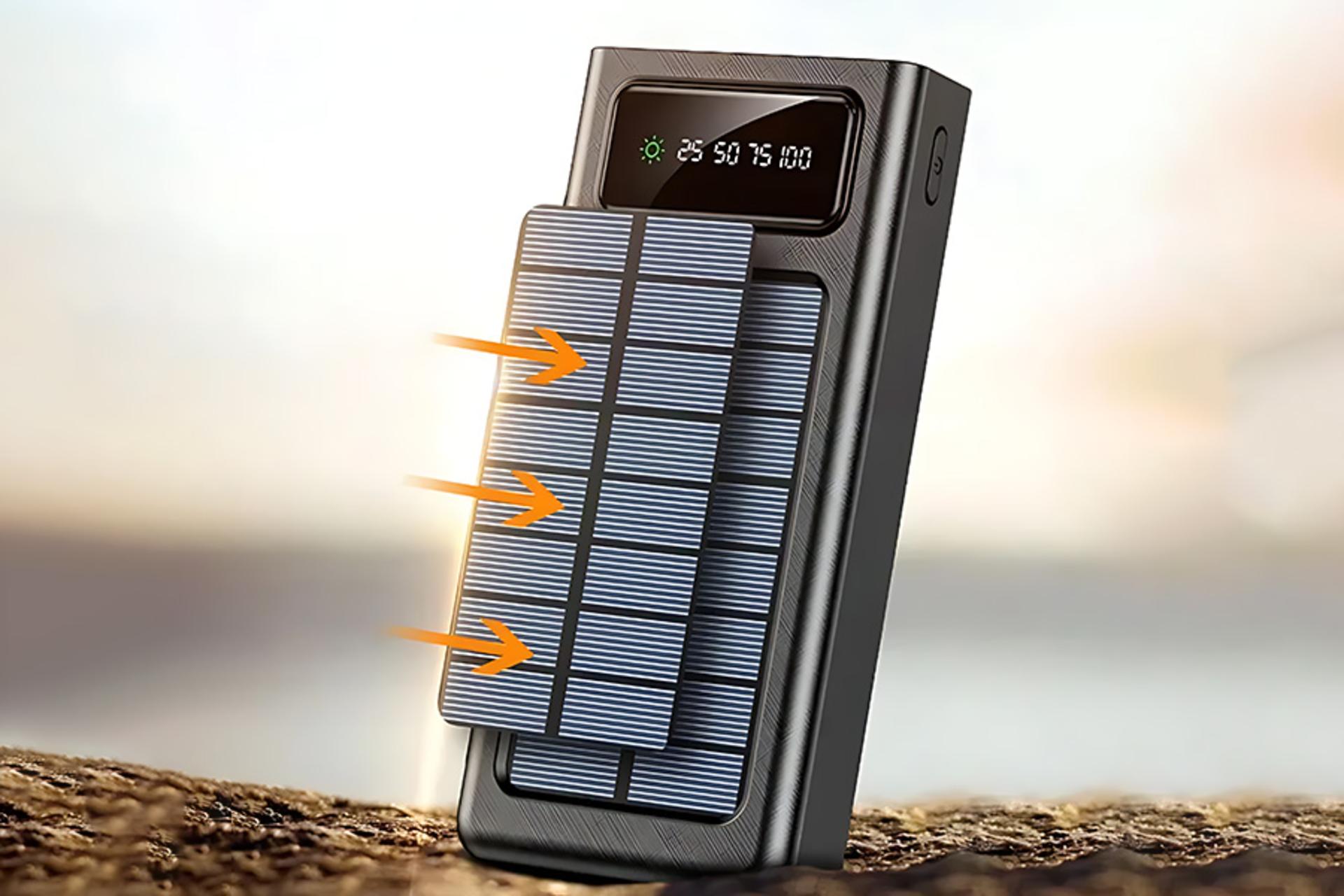 پنل خورشیدی پاور بانک فانگشی FenGQi P38 30000mAh