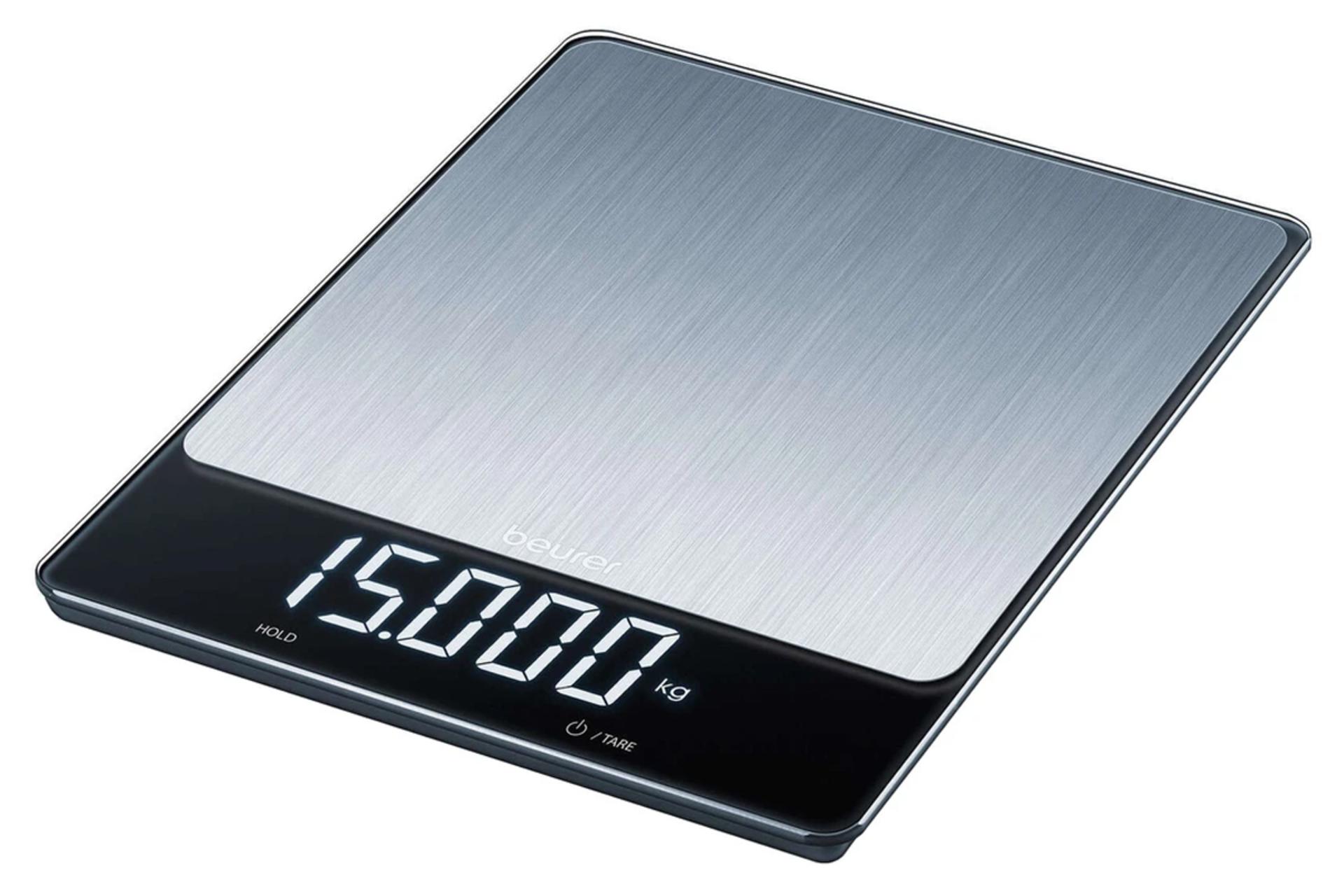 مرجع متخصصين ايران ابعاد و اندازه ترازوي آشپزخانه بيورر KS 34 XL