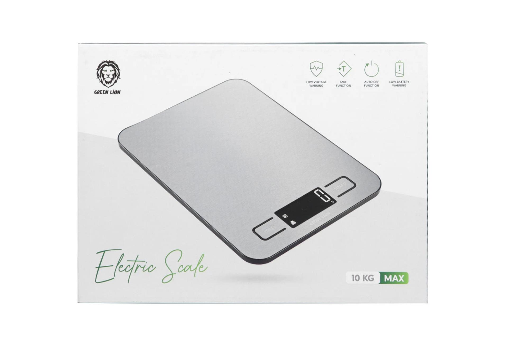 جعبه ترازوی آشپزخانه گرین لیون Electric Scale 10KG Max