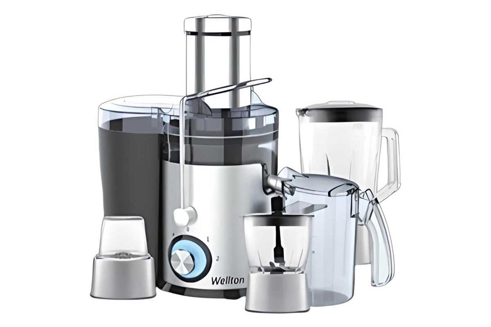 نمای جلوی آبمیوه گیری 4 کاره ولتون WJU110