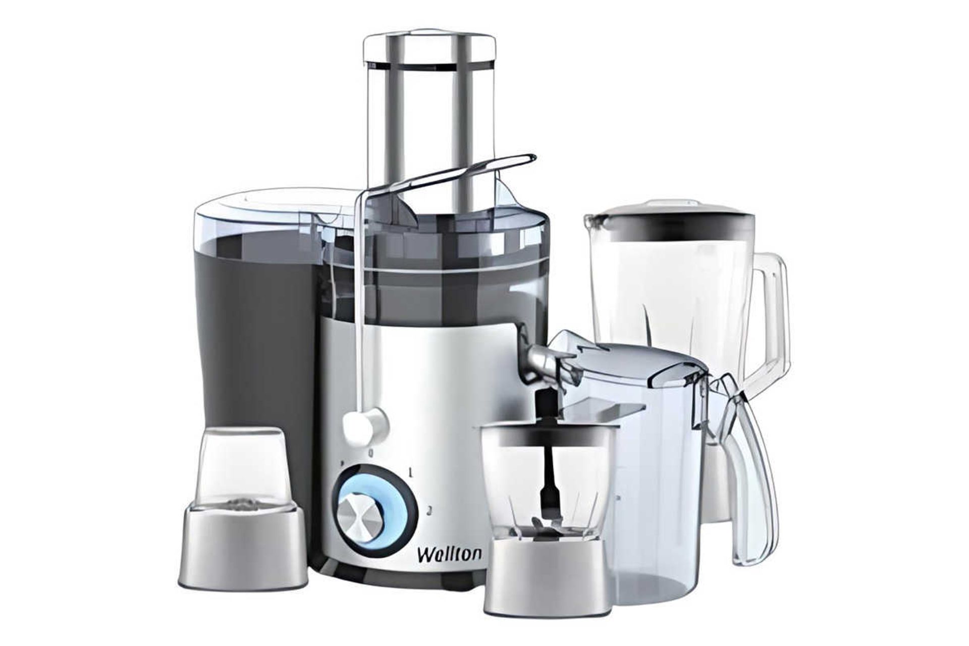 نمای جلوی آبمیوه گیری 4 کاره ولتون WJU110