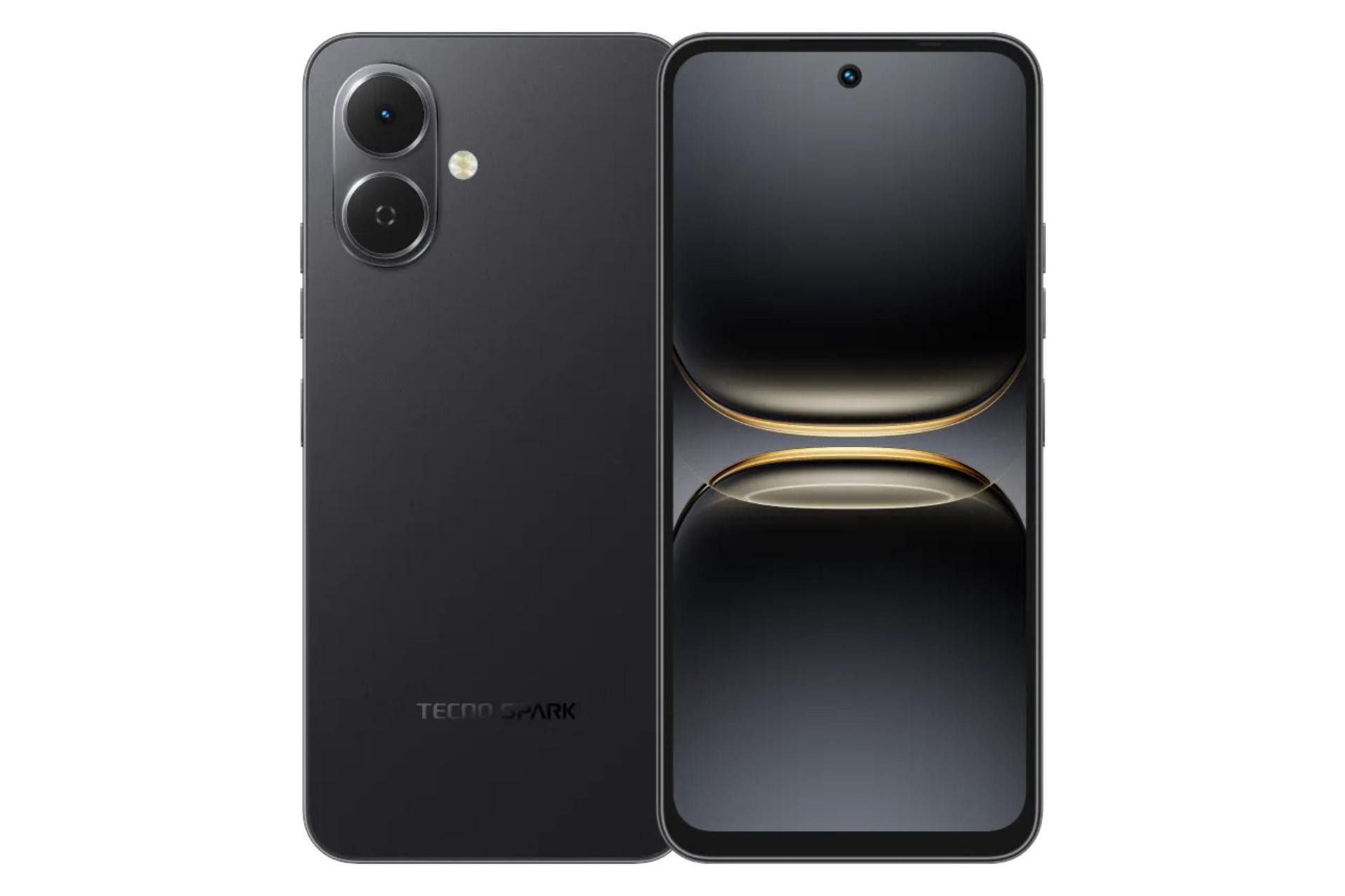 پنل جلو و پشت گوشی موبایل اسپارک Go 2 تکنو مشکی / Tecno Spark Go 2