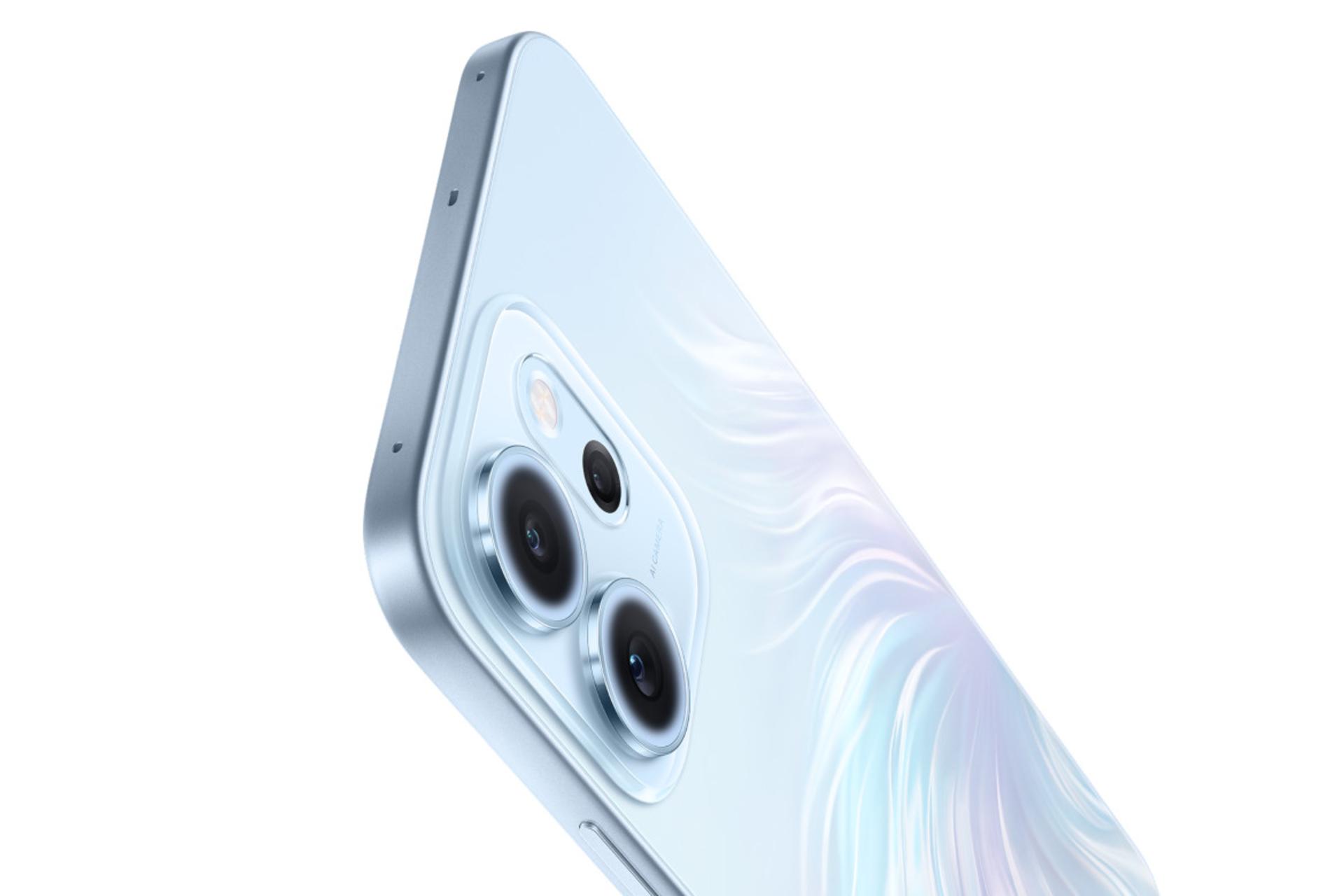 چینش دوربین گوشی موبایل اوپو Oppo Reno14 F آبی روشن